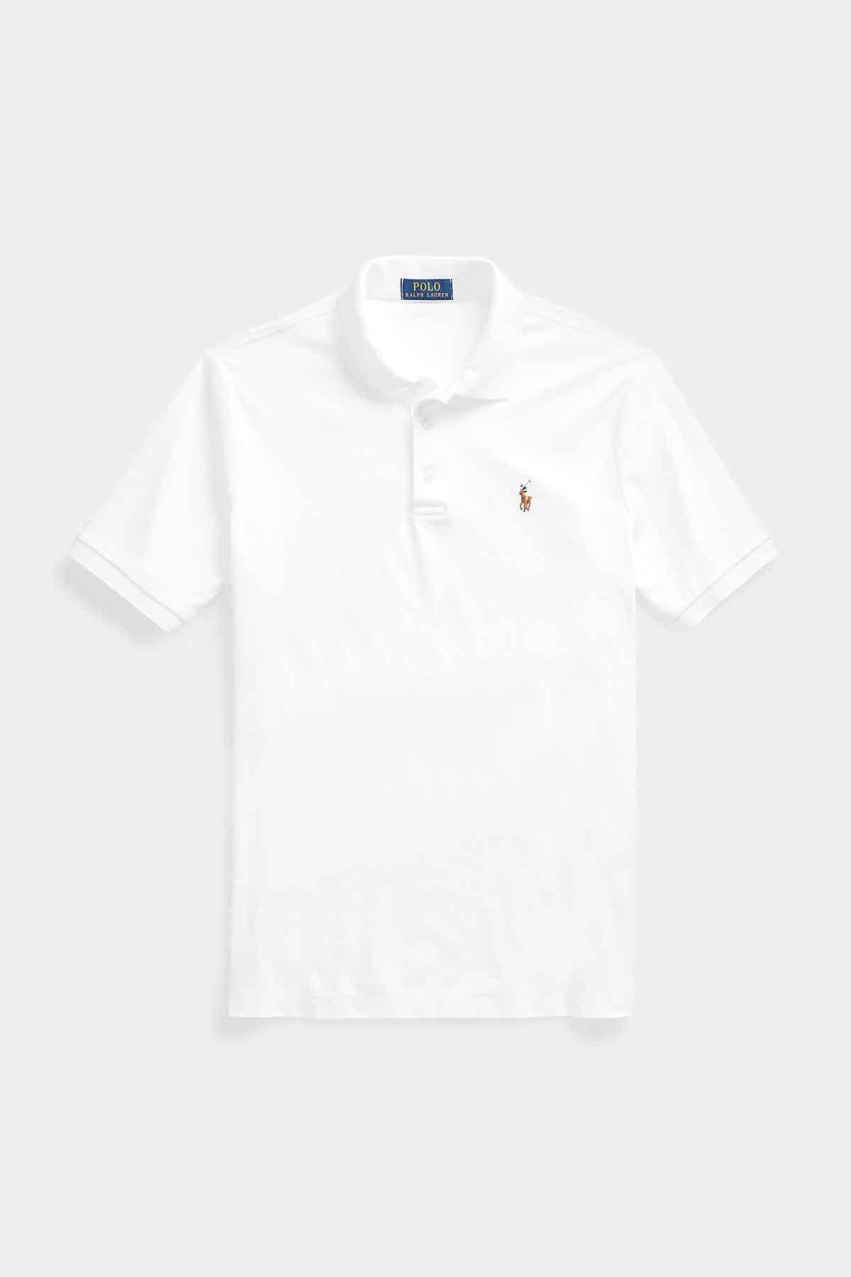 Polo Ralph Lauren Custom Slim Fit Polo Yaka T-shirt-Libas Trendy Fashion Store