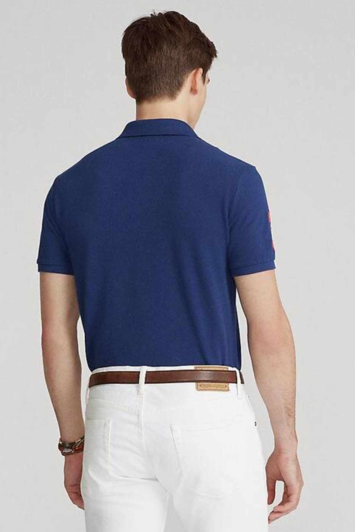 Polo Ralph Lauren Custom Slim Fit Triple Pony T-shirt-Libas Trendy Fashion Store