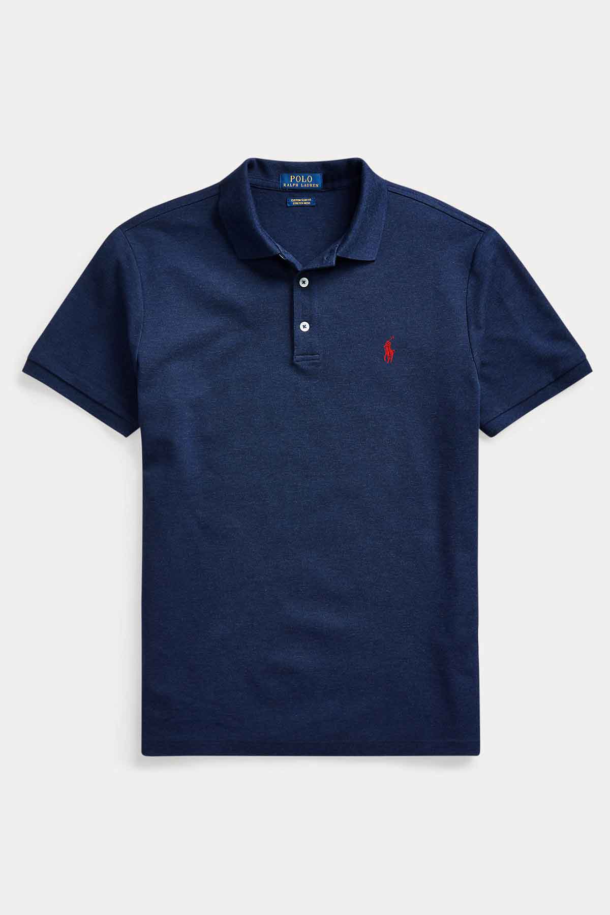 Polo Ralph Lauren Slim Fit Stretch Mesh Polo Yaka T-shirt-Libas Trendy Fashion Store