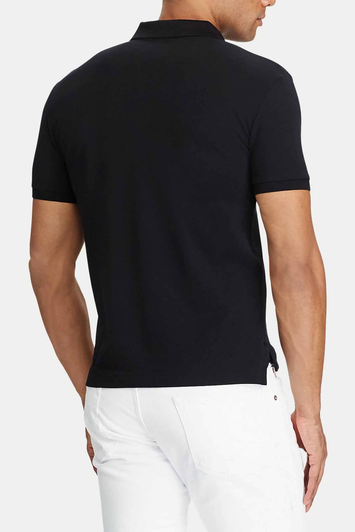 Polo Ralph Lauren Slim Fit Stretch Mesh Polo Yaka T-shirt-Libas Trendy Fashion Store