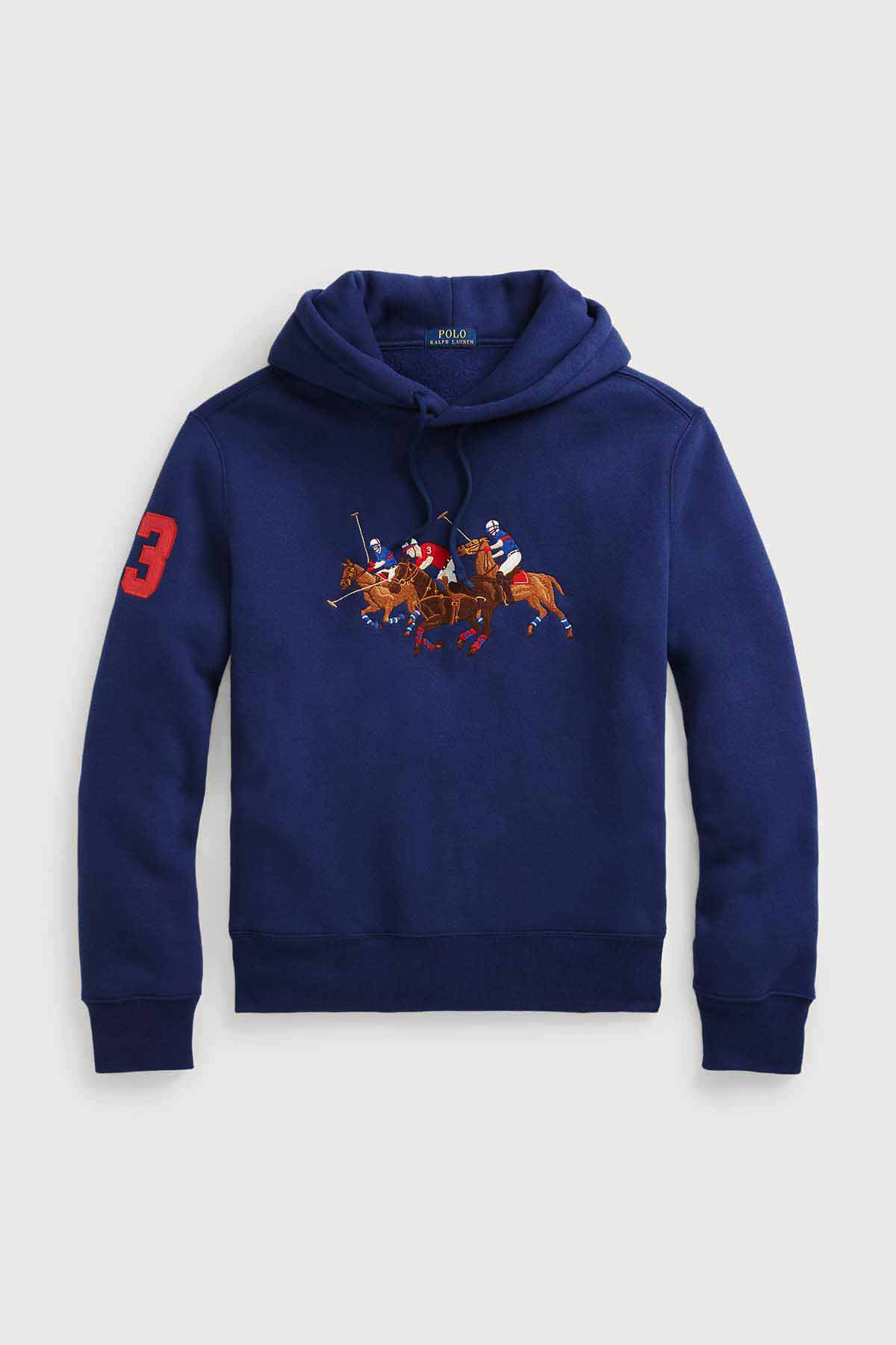 Polo Ralph Lauren Kapüşonlu Triple Pony Sweatshirt-Libas Trendy Fashion Store