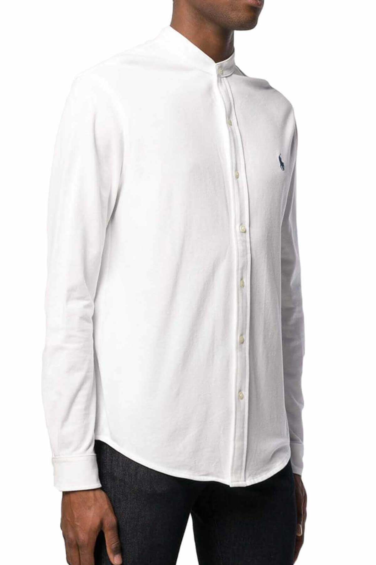 Polo Ralph Lauren Custom Fit Featherweight Mesh Hakim Yaka Gömlek-Libas Trendy Fashion Store