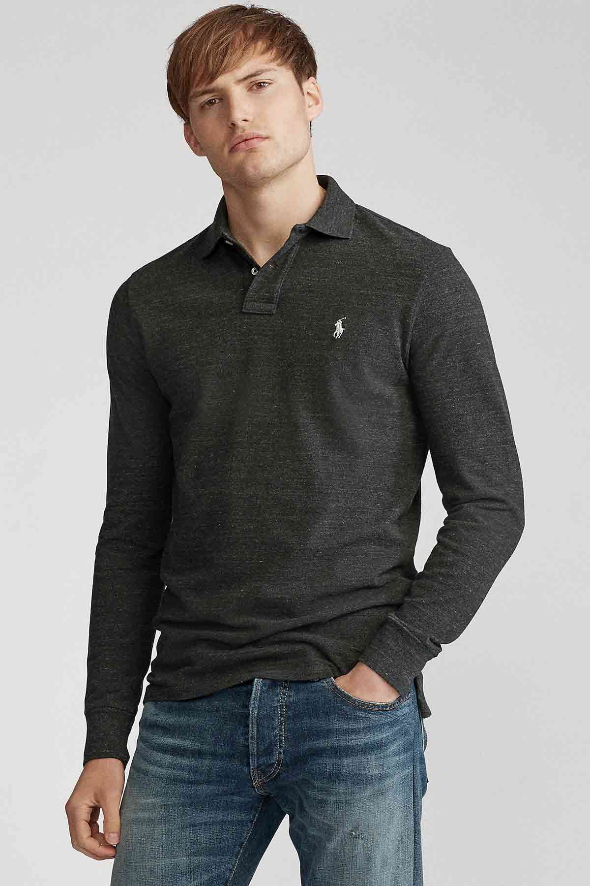 Polo Ralph Lauren Custom Slim Fit Polo Yaka T-shirt-Libas Trendy Fashion Store