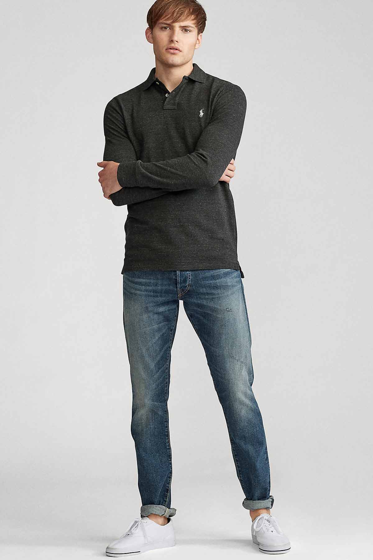 Polo Ralph Lauren Custom Slim Fit Polo Yaka T-shirt-Libas Trendy Fashion Store