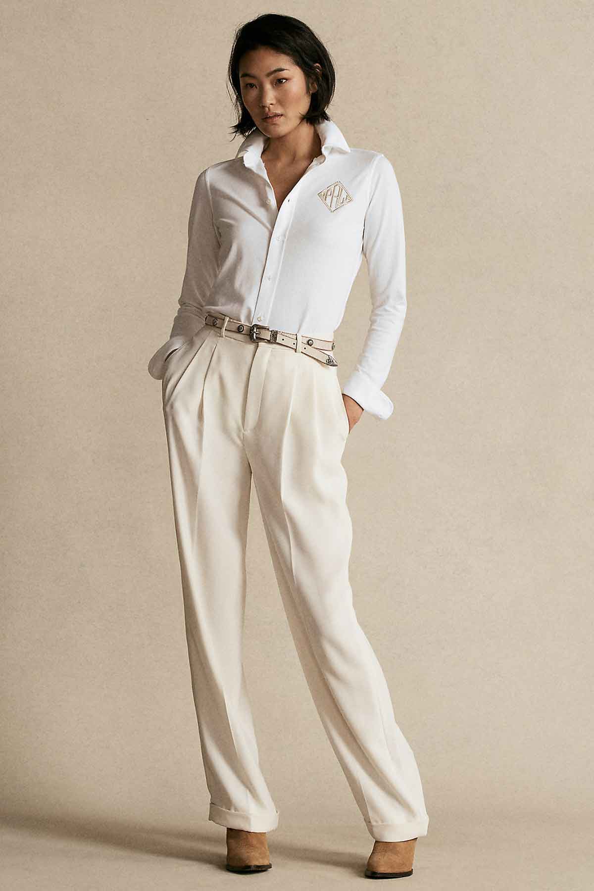 Polo Ralph Lauren Knit Oxford Gömlek-Libas Trendy Fashion Store