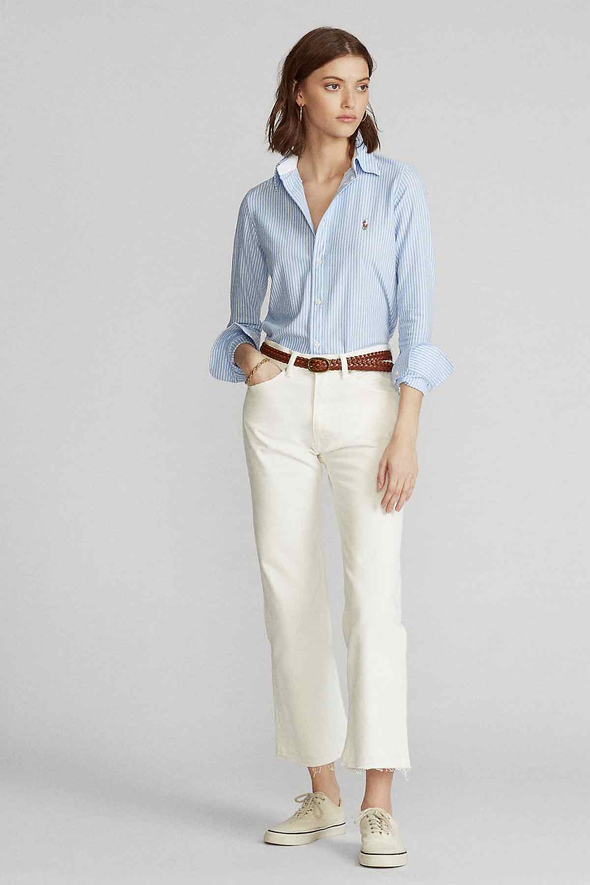 Polo Ralph Lauren Knit Oxford Gömlek-Libas Trendy Fashion Store