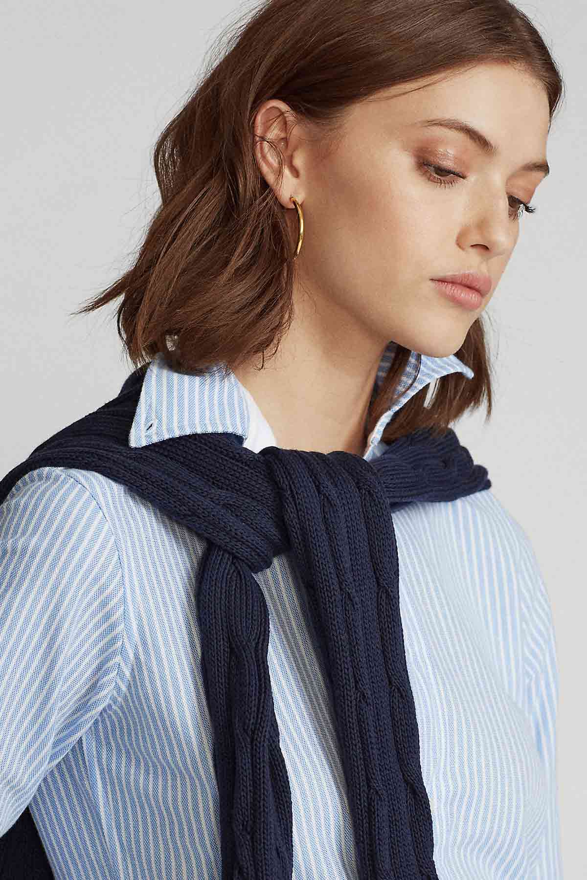 Polo Ralph Lauren Knit Oxford Gömlek-Libas Trendy Fashion Store