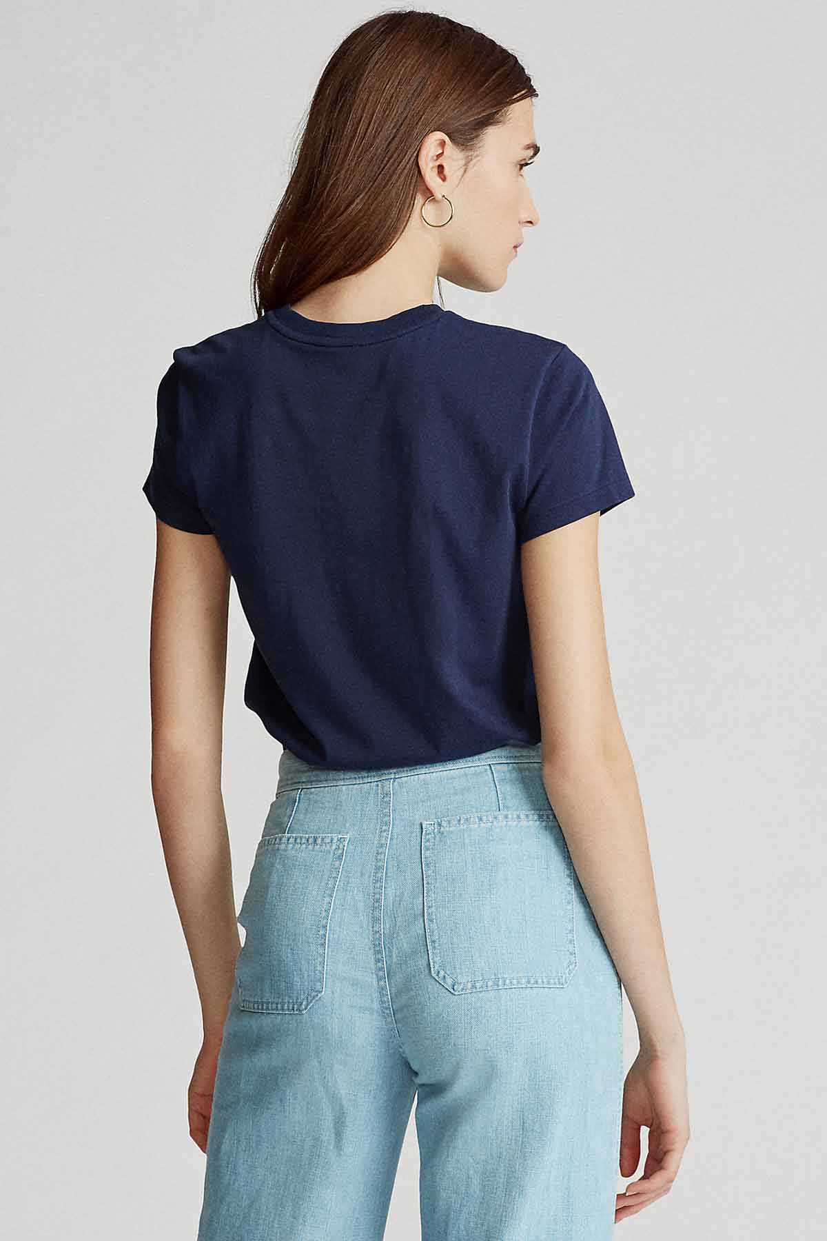 Polo Ralph Lauren Custom Fit Yuvarlak Yaka T-shirt-Libas Trendy Fashion Store