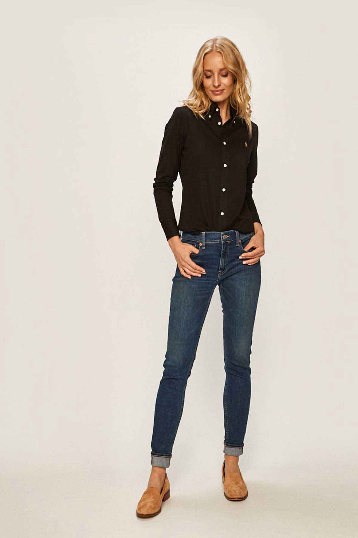 Polo Ralph Lauren Knit Oxford Gömlek-Libas Trendy Fashion Store