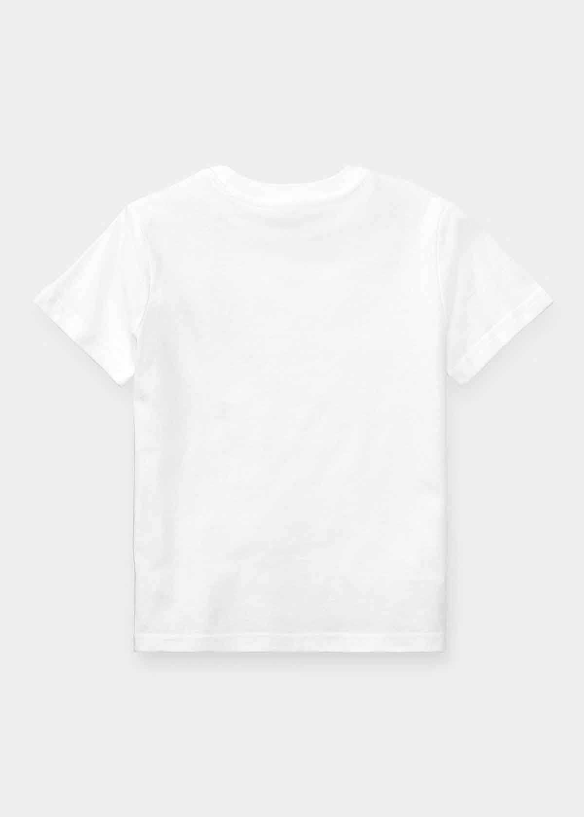 Polo Ralph Lauren S-L Unisex Çocuk Yuvarlak Yaka T-shirt-Libas Trendy Fashion Store
