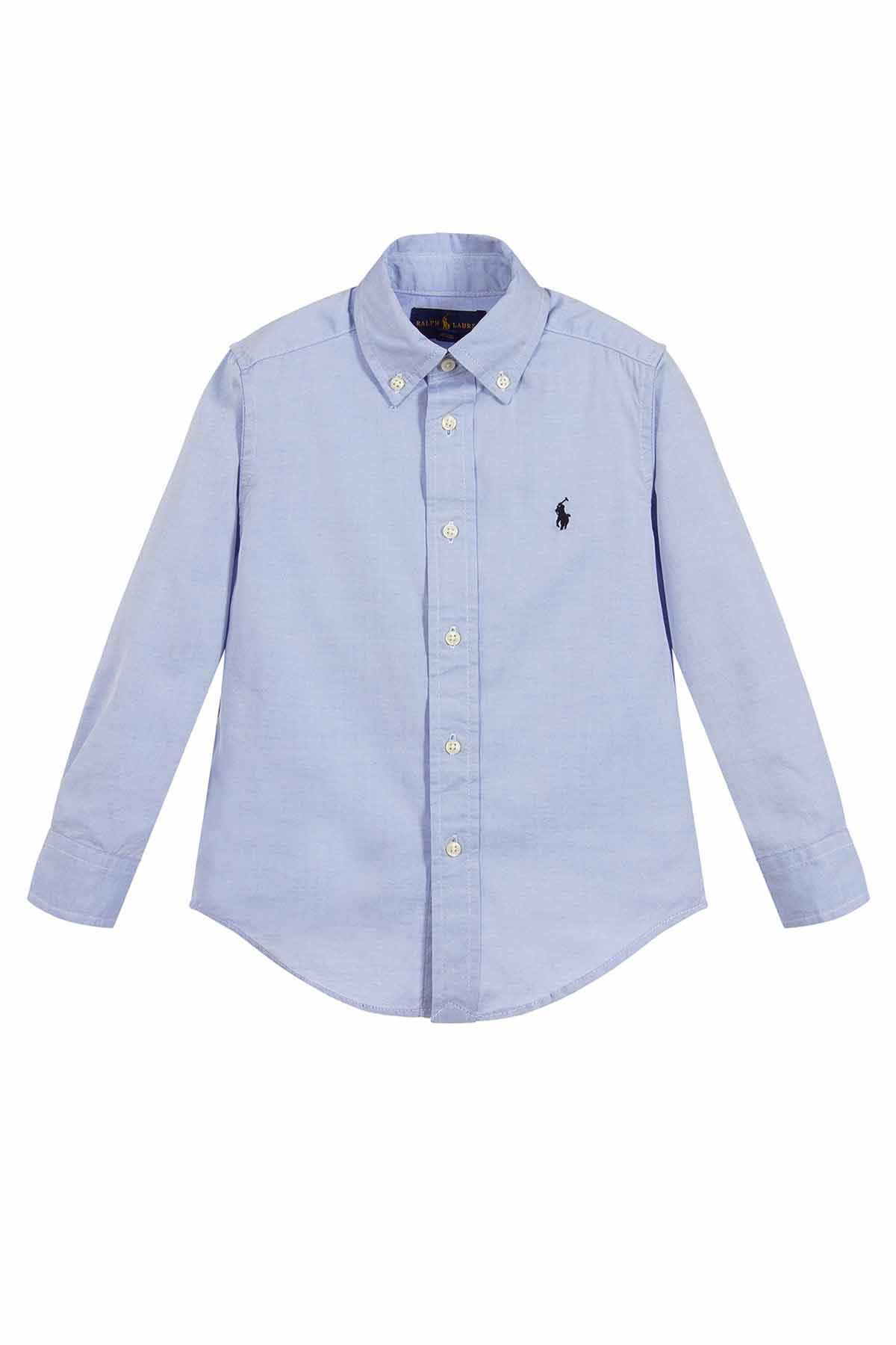 Polo Ralph Lauren 5-7 Yaş Erkek Çocuk Slim Fit Oxford Gömlek-Libas Trendy Fashion Store