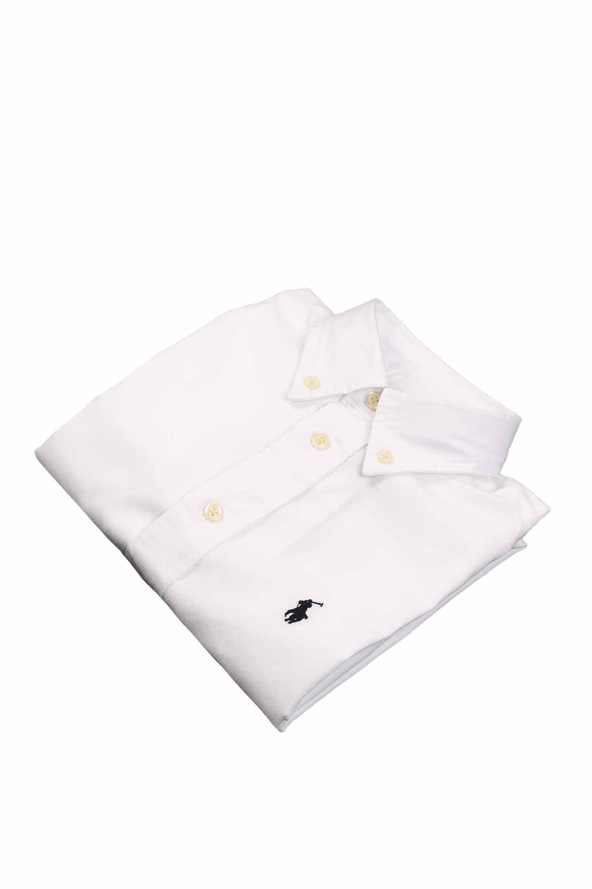 Polo Ralph Lauren 8-10 Yaş Erkek Çocuk Slim Fit Oxford Gömlek-Libas Trendy Fashion Store