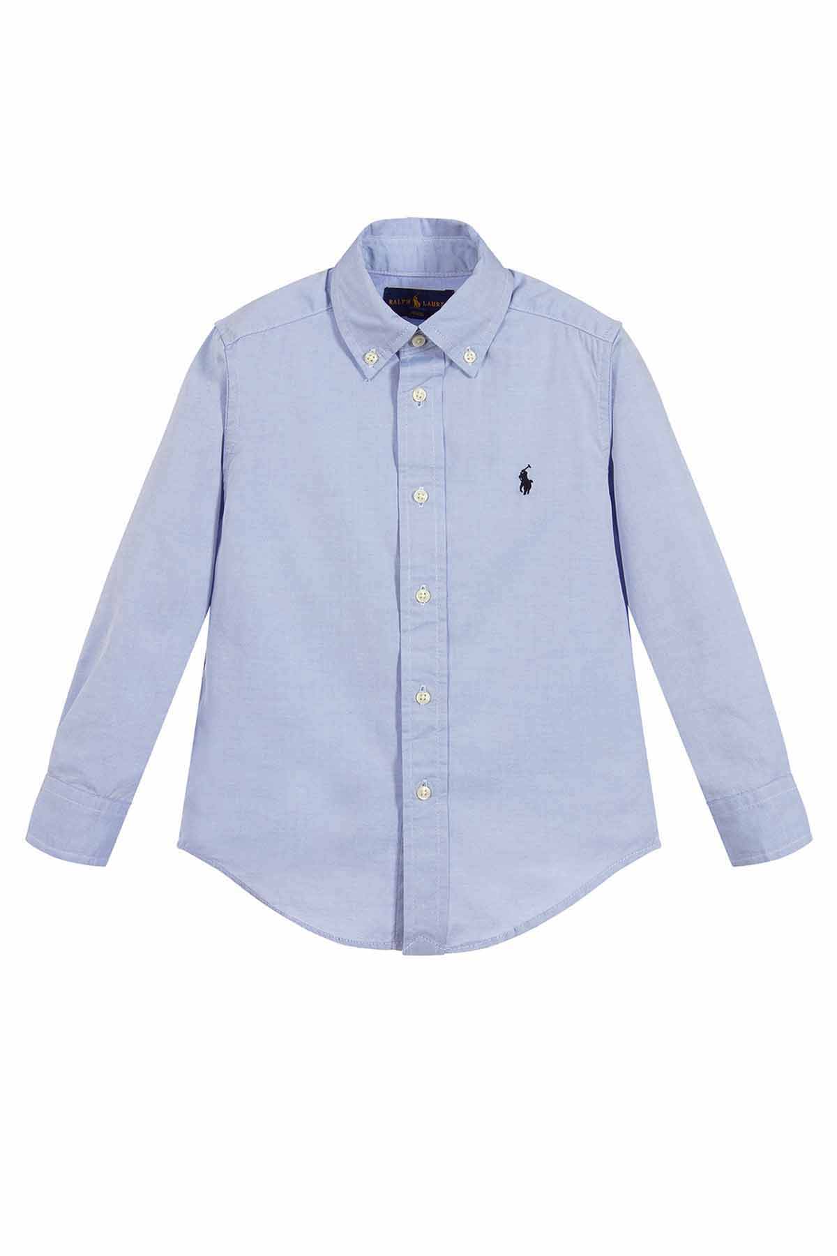 Polo Ralph Lauren 8-10 Yaş Erkek Çocuk Slim Fit Oxford Gömlek-Libas Trendy Fashion Store