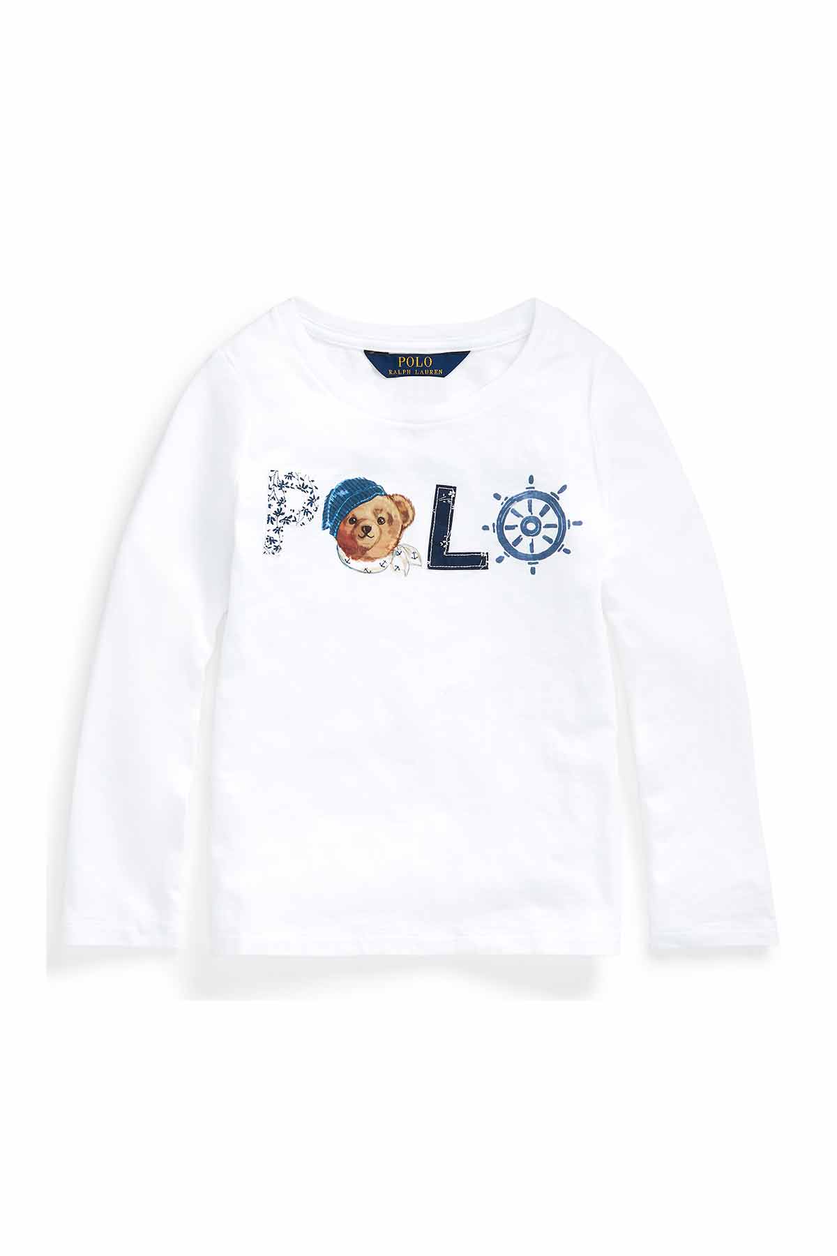 Polo Ralph Lauren 2-4 Yaş Unisex Çocuk Polo Bear T-shirt-Libas Trendy Fashion Store