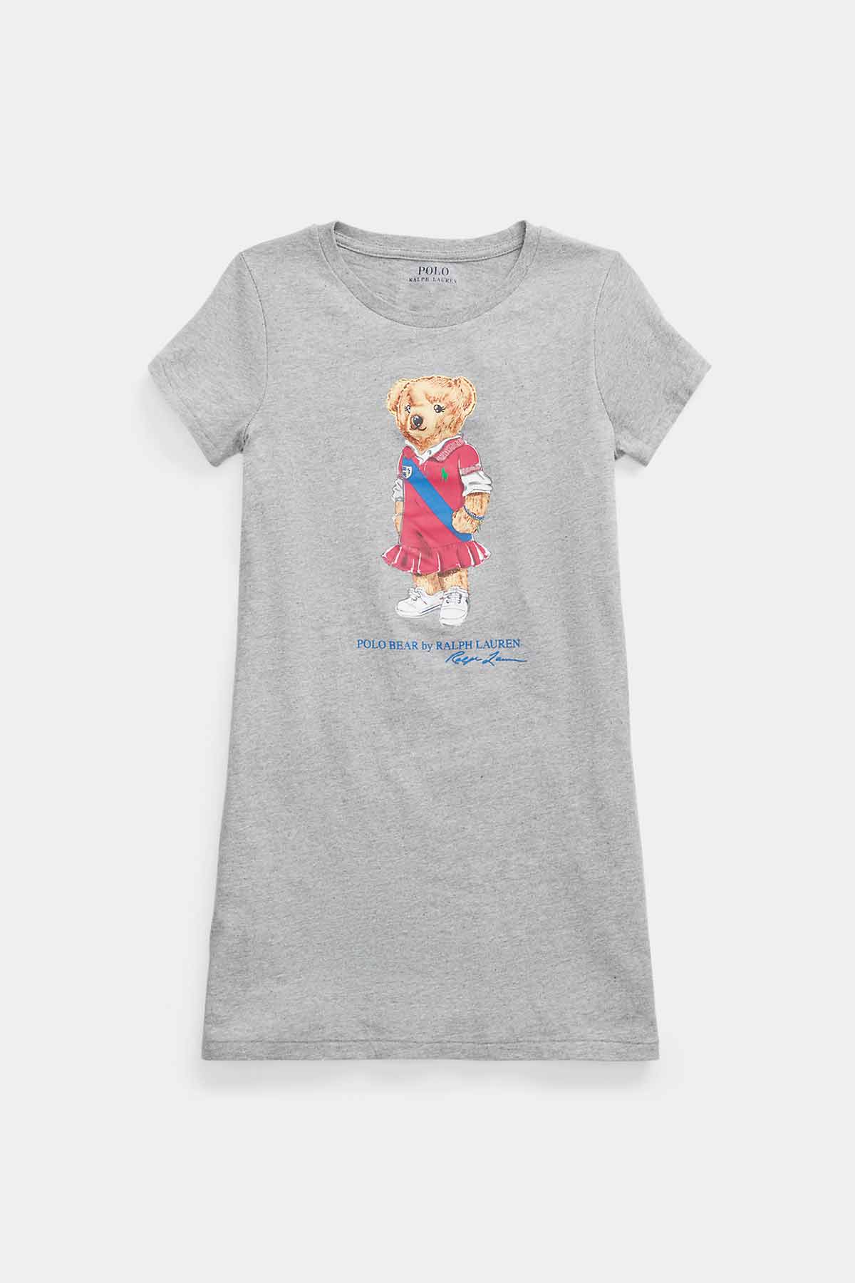 Polo Ralph Lauren S-M Kız Çocuk Polo Bear T-shirt Elbise-Libas Trendy Fashion Store