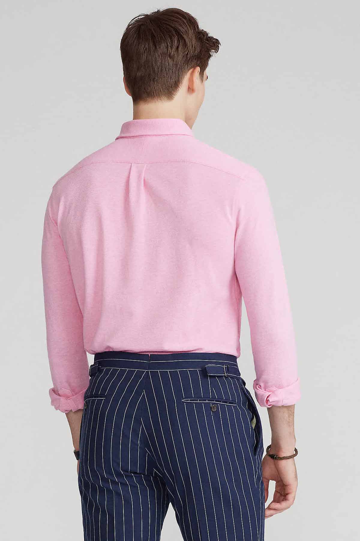 Polo Ralph Lauren Custom Fit Featherweight Mesh Gömlek-Libas Trendy Fashion Store