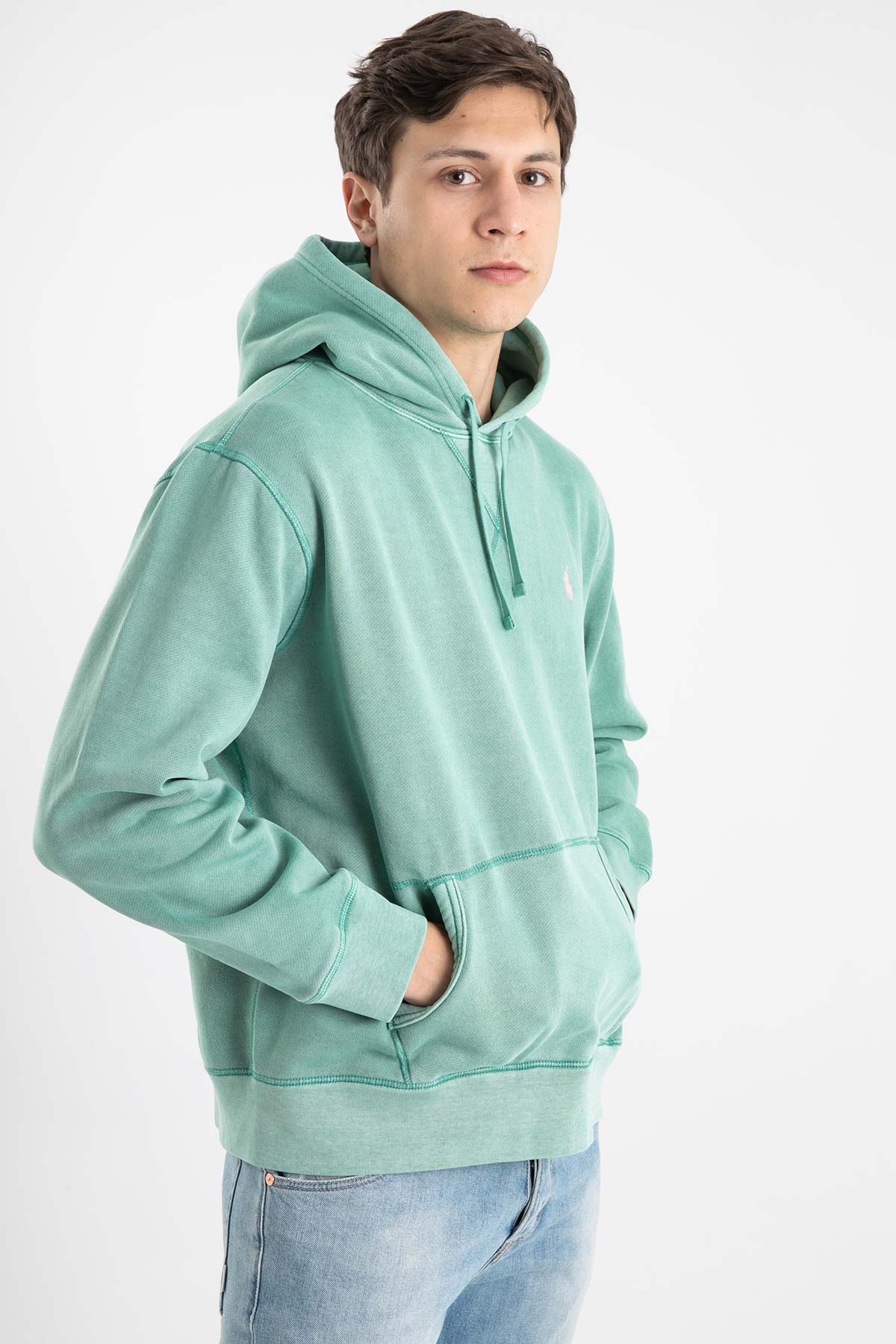 Polo Ralph Lauren Kapüşonlu Yıkamalı Sweatshirt-Libas Trendy Fashion Store