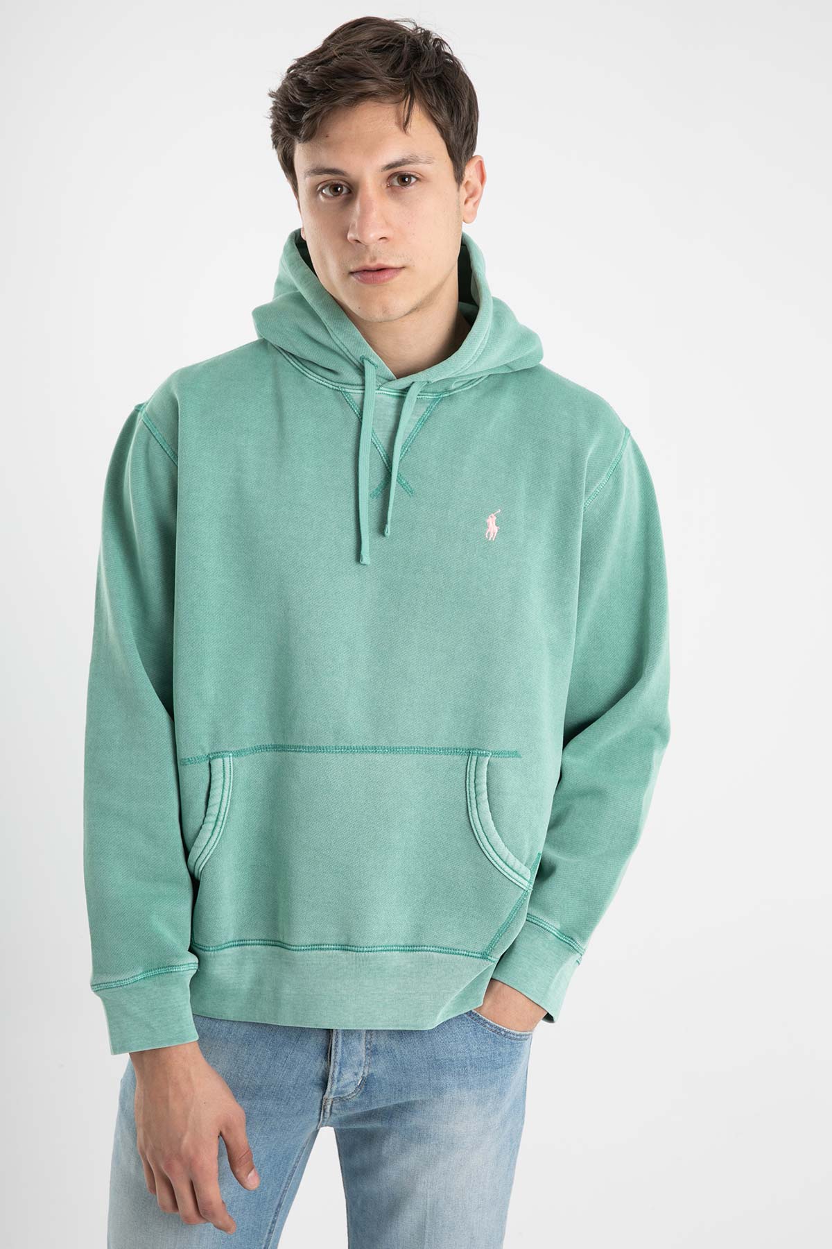 Polo Ralph Lauren Kapüşonlu Yıkamalı Sweatshirt-Libas Trendy Fashion Store