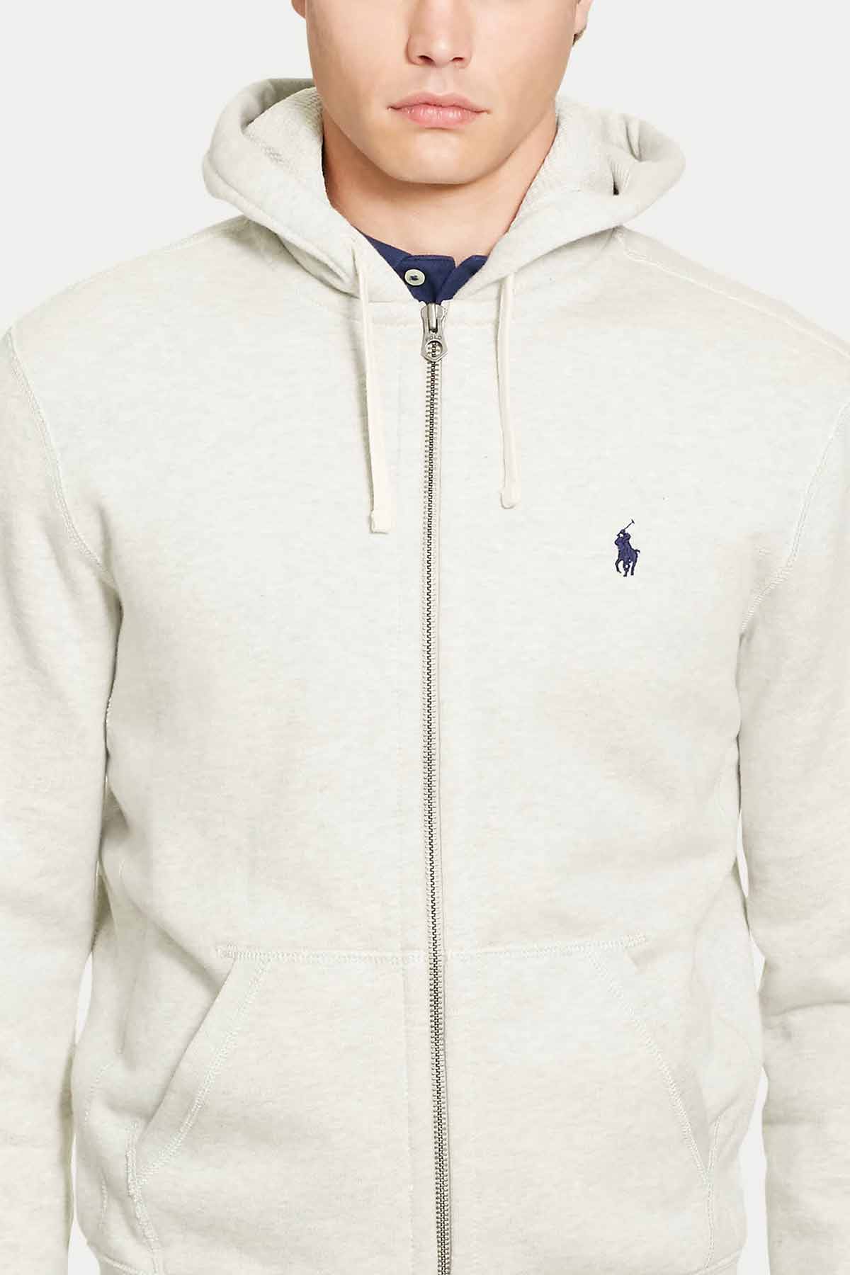Polo Ralph Lauren Fermuarlı Kapüşonlu Sweatshirt Ceket-Libas Trendy Fashion Store
