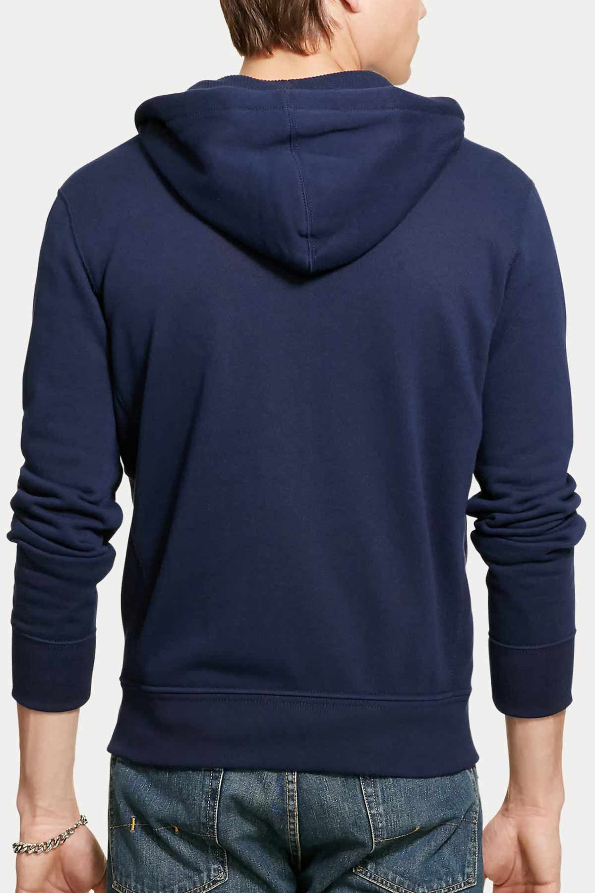 Polo Ralph Lauren Fermuarlı Kapüşonlu Sweatshirt Ceket-Libas Trendy Fashion Store