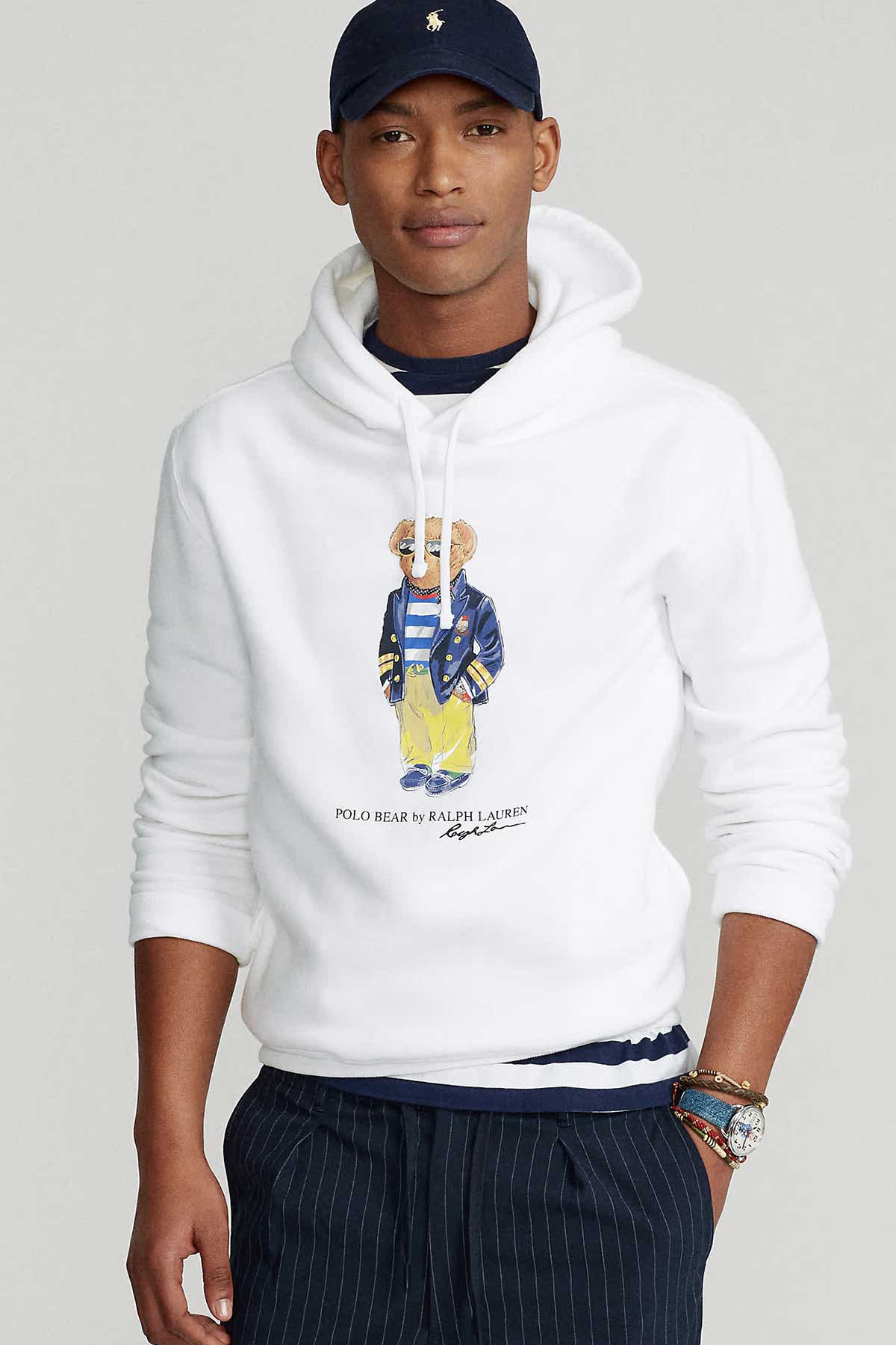 Polo Ralph Lauren Kapüşonlu Polo Bear Sweatshirt-Libas Trendy Fashion Store