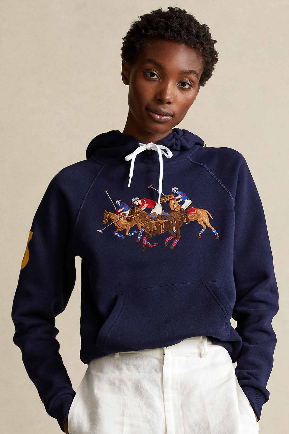 Polo Ralph Lauren Custom Fit Triple Pony Sweatshirt-Libas Trendy Fashion Store