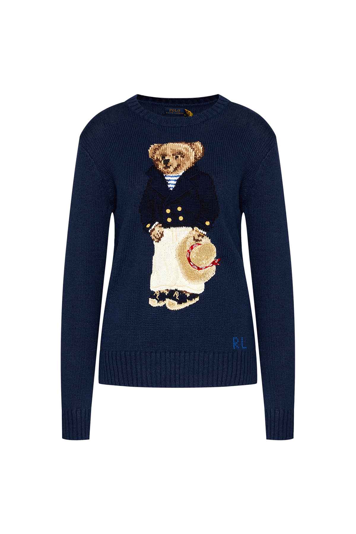 Polo Ralph Lauren Yuvarlak Yaka Polo Bear Triko-Libas Trendy Fashion Store