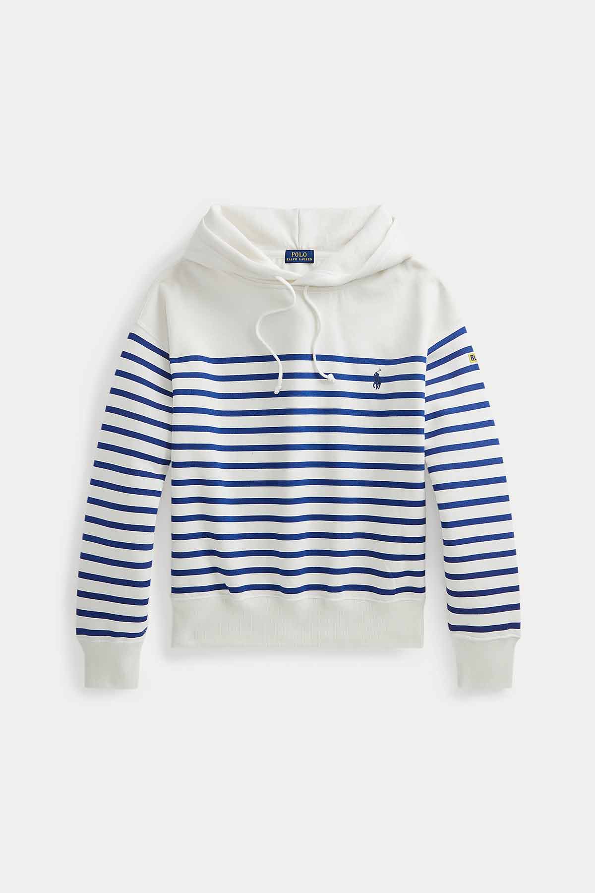 Polo Ralph Lauren Geniş Kesim Çizgili Sweatshirt-Libas Trendy Fashion Store