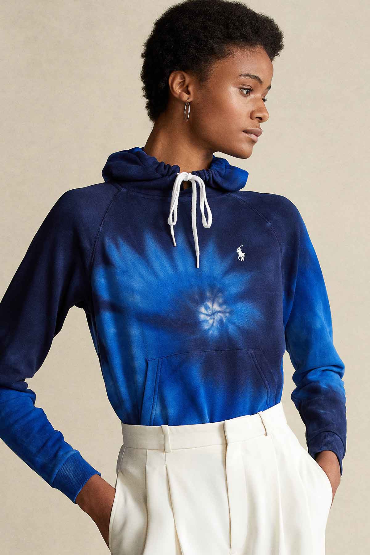 Polo Ralph Lauren Spiral Batik Motifli Sweatshirt-Libas Trendy Fashion Store