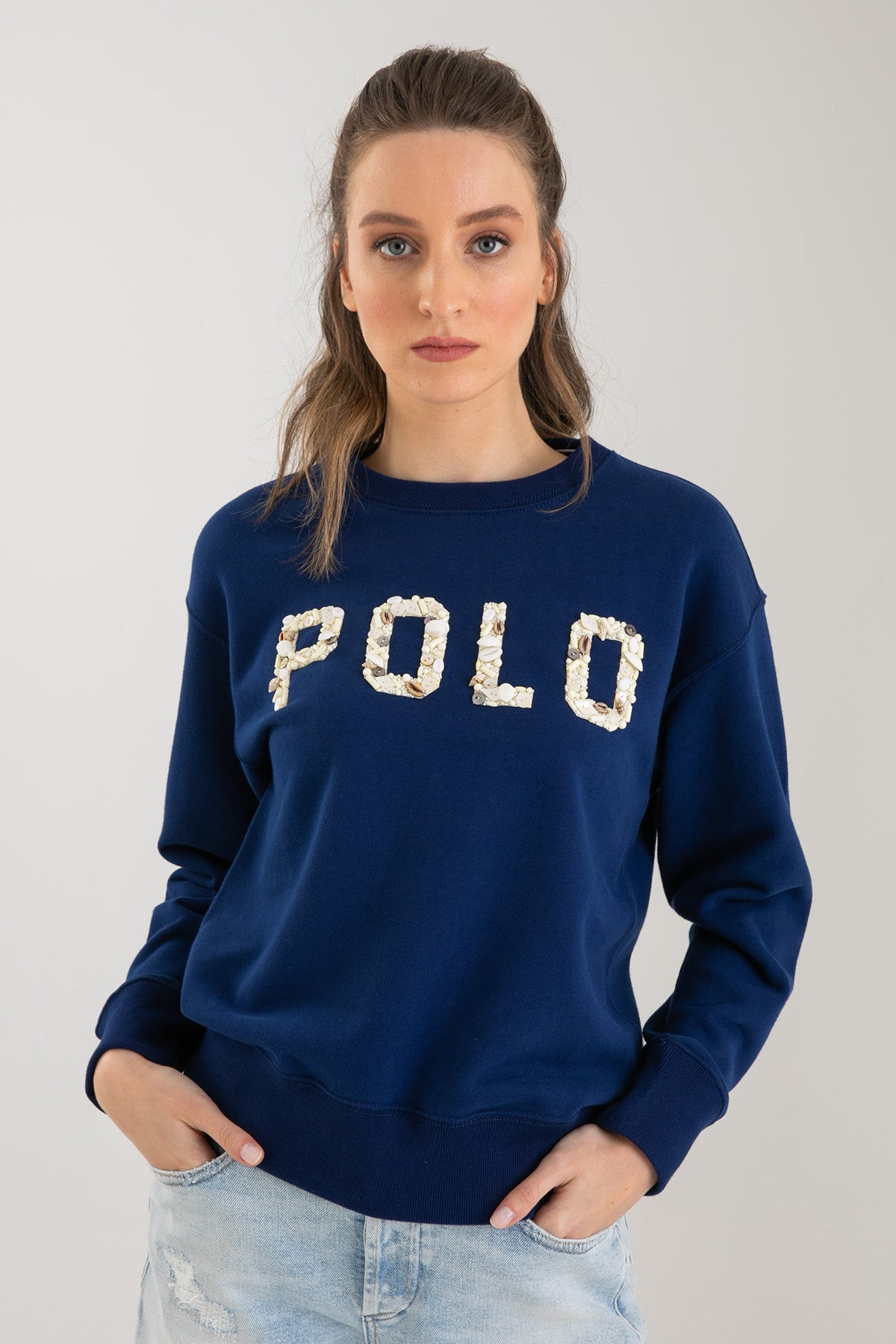 Polo Ralph Lauren Deniz Kabuğu Logolu Sweatshirt-Libas Trendy Fashion Store
