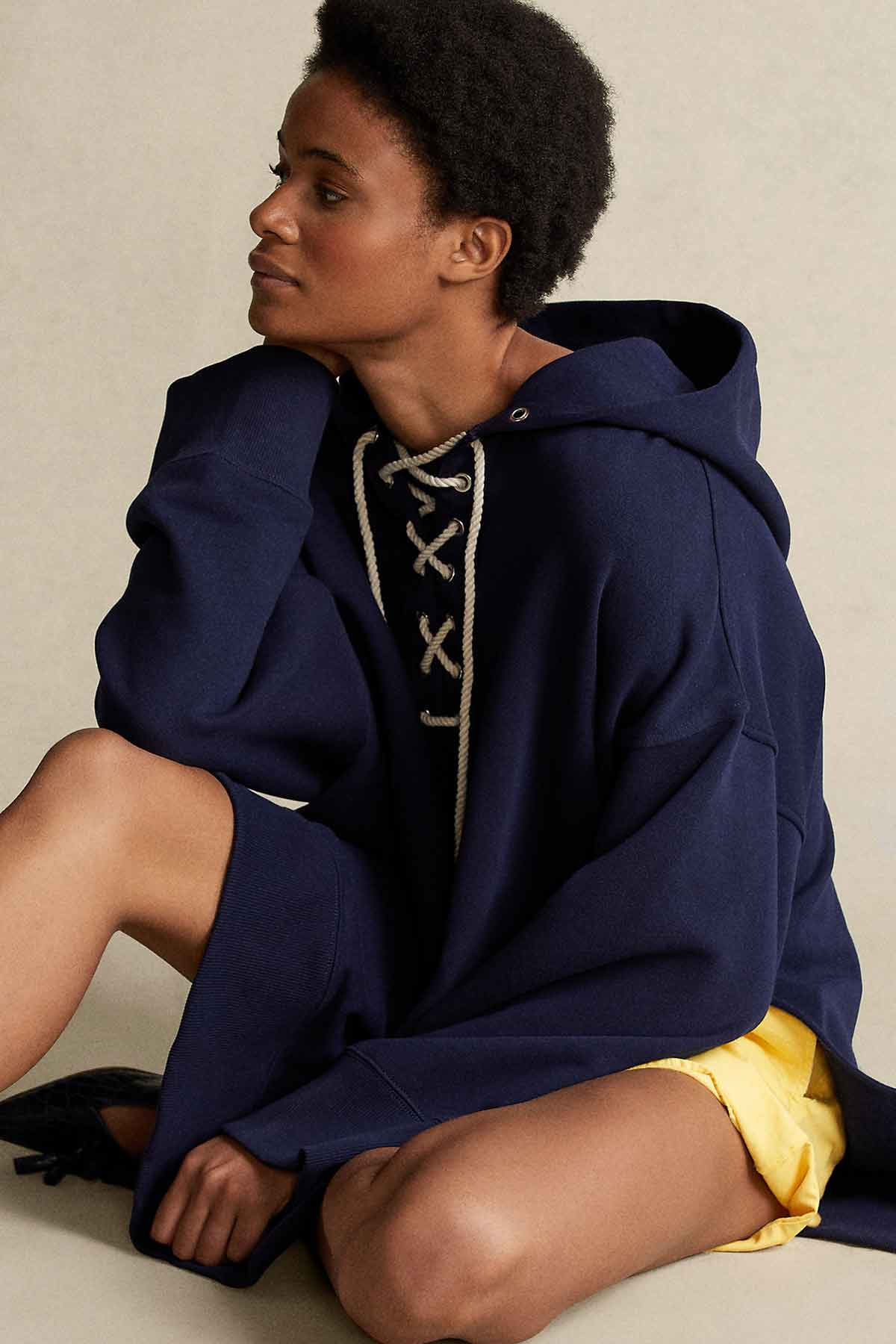 Polo Ralph Lauren Rahat Kesim Yırtmaçlı Sweatshirt-Libas Trendy Fashion Store