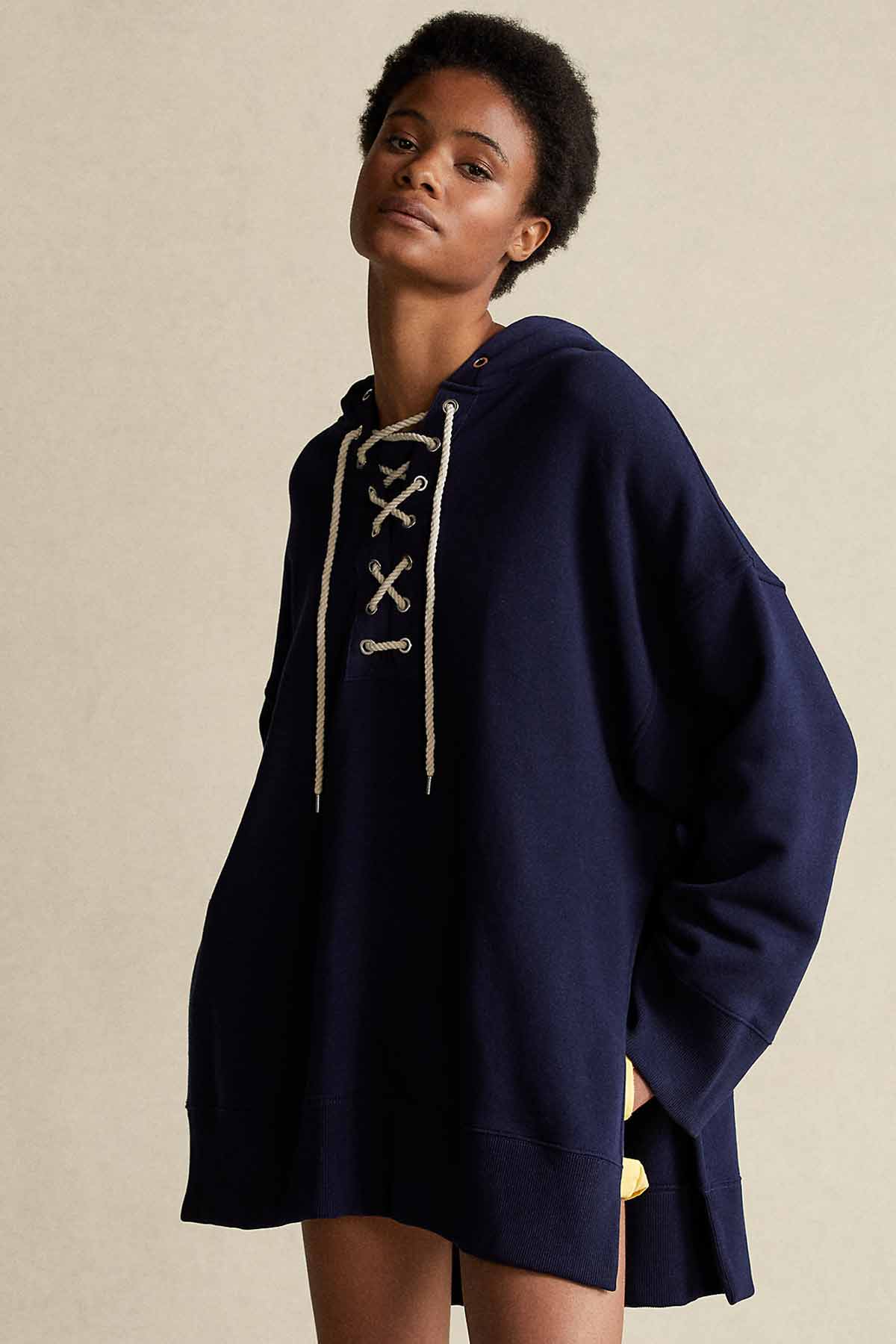 Polo Ralph Lauren Rahat Kesim Yırtmaçlı Sweatshirt-Libas Trendy Fashion Store