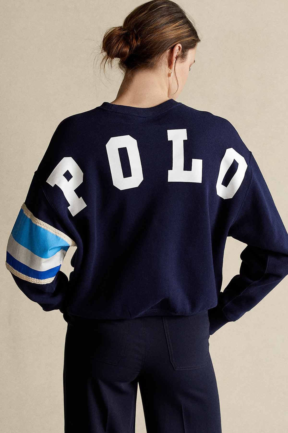 Polo Ralph Lauren Geniş Kesim Sırt Logolu Sweatshirt-Libas Trendy Fashion Store