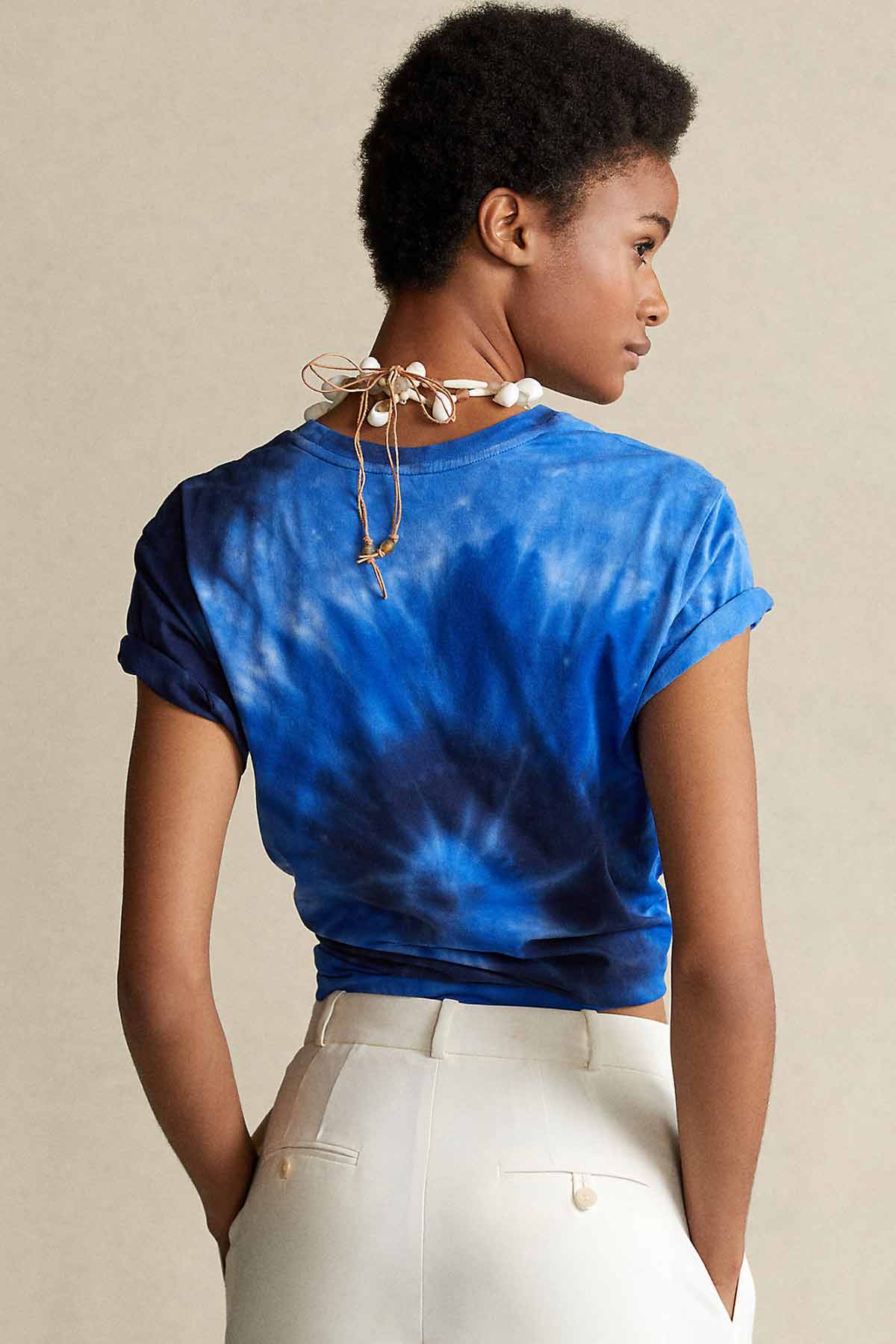 Polo Ralph Lauren Spiral Batik Motifli T-shirt-Libas Trendy Fashion Store