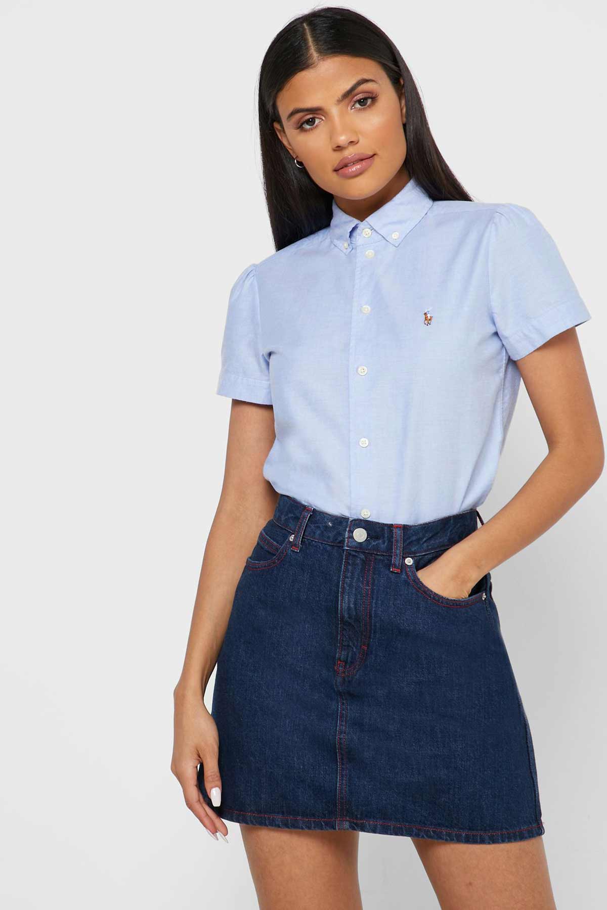 Polo Ralph Lauren Custom Fit Kısa Kollu Oxford Gömlek-Libas Trendy Fashion Store