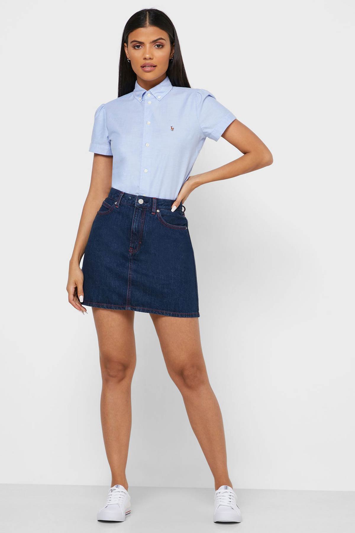 Polo Ralph Lauren Custom Fit Kısa Kollu Oxford Gömlek-Libas Trendy Fashion Store