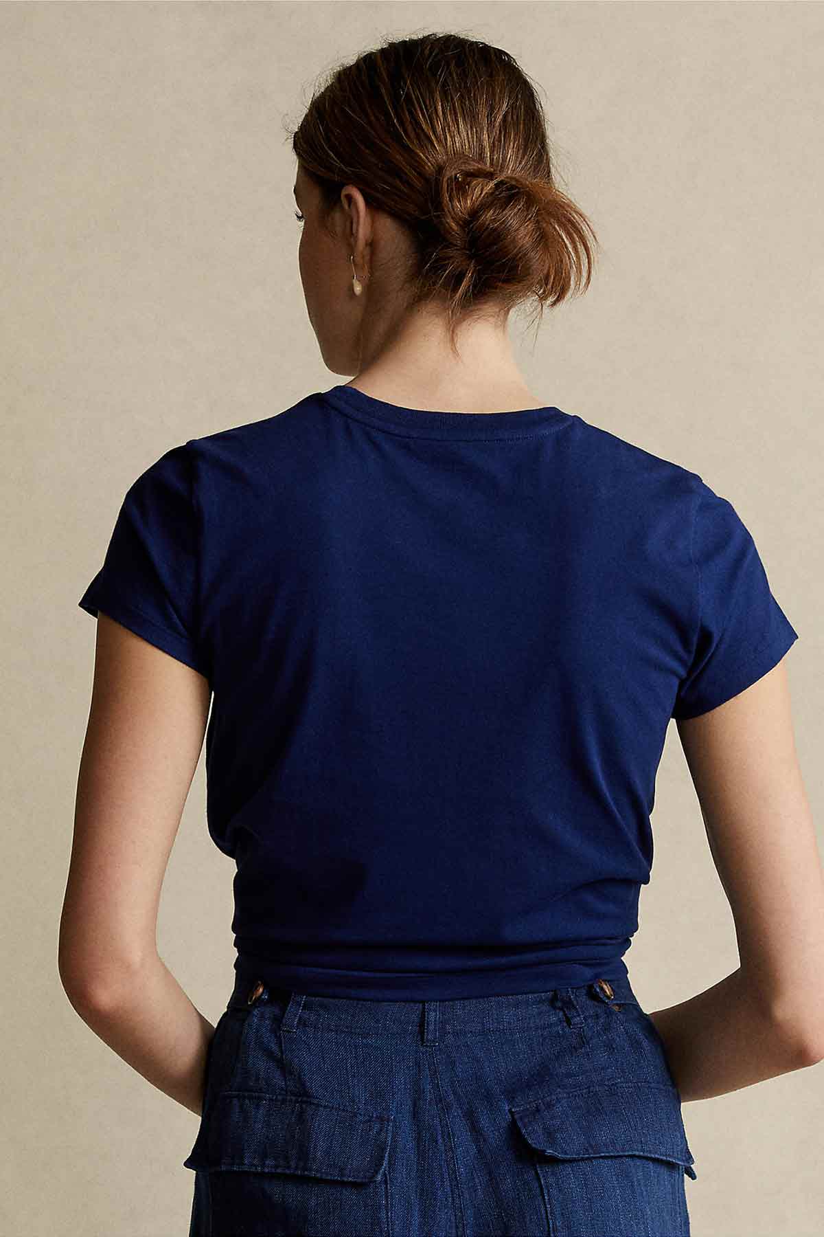 Polo Ralph Lauren Deniz Kabuğu Aksesuarlı Logolu T-shirt-Libas Trendy Fashion Store