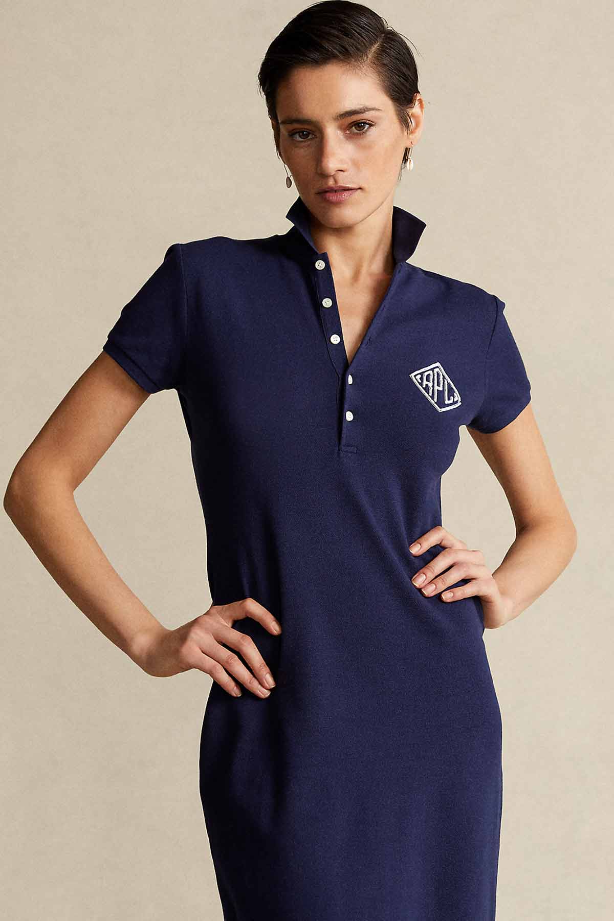 Polo Ralph Lauren Polo Yaka Pike T-shirt Elbise-Libas Trendy Fashion Store
