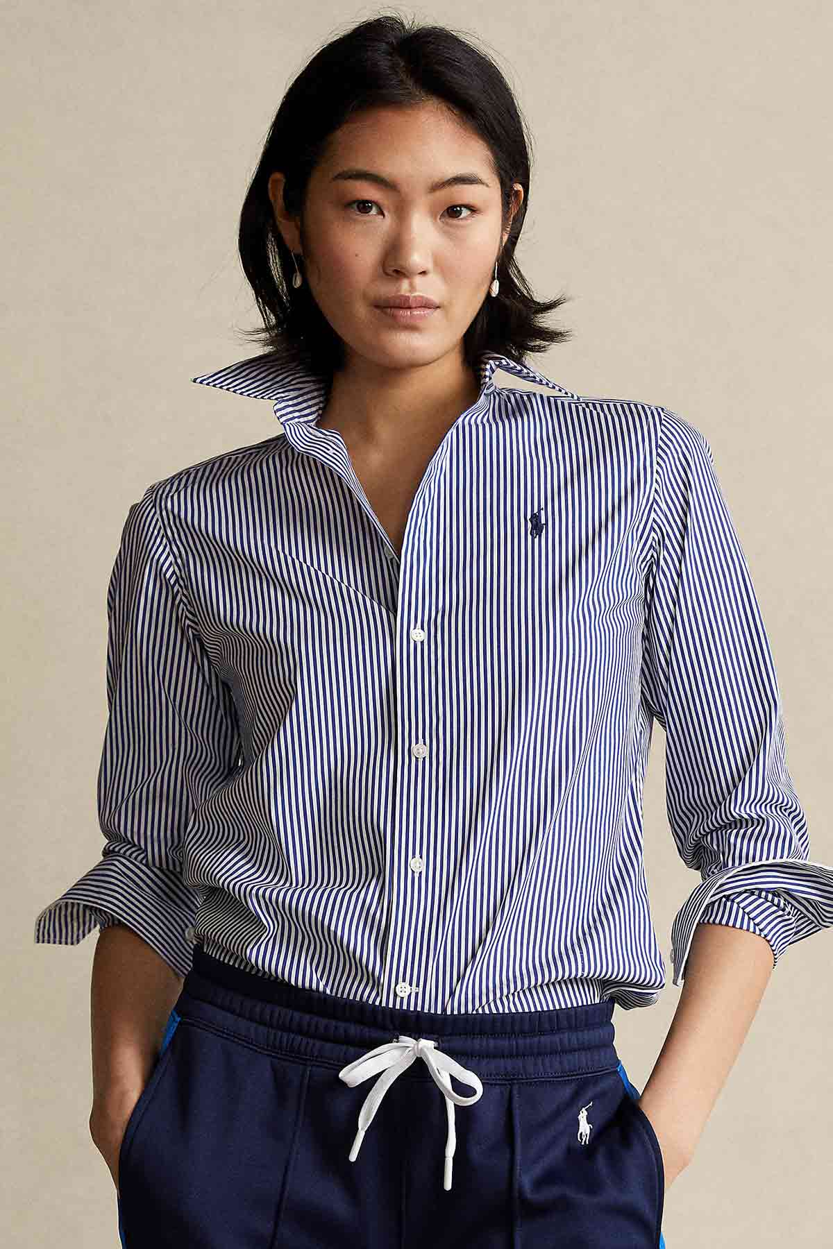 Polo Ralph Lauren Classic Fit Çizgili Gömlek-Libas Trendy Fashion Store