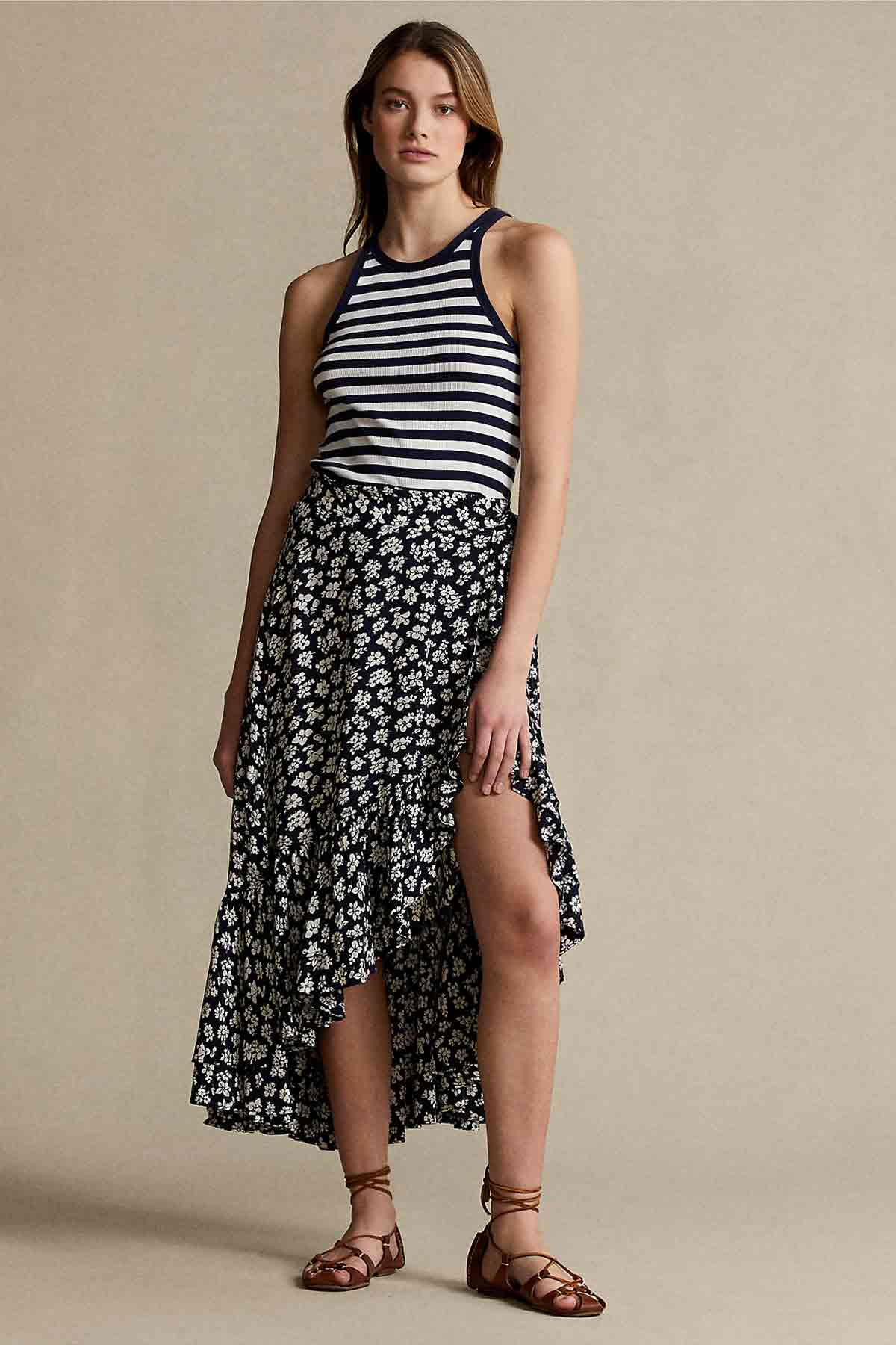 Polo Ralph Lauren Yuvarlak Yaka Kolsuz Bluz-Libas Trendy Fashion Store