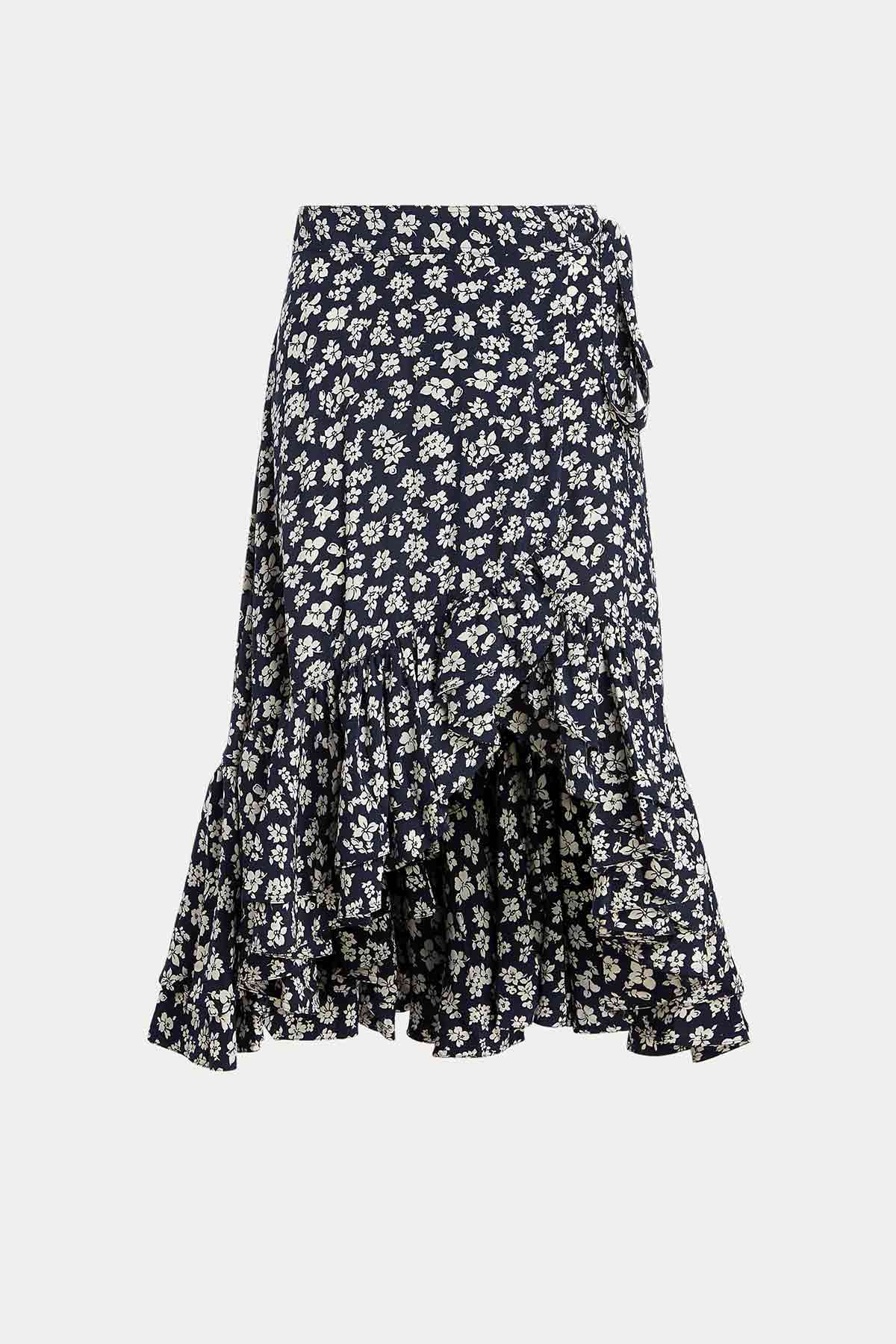 Polo Ralph Lauren Çiçek Desenli Asimetrik Etek-Libas Trendy Fashion Store