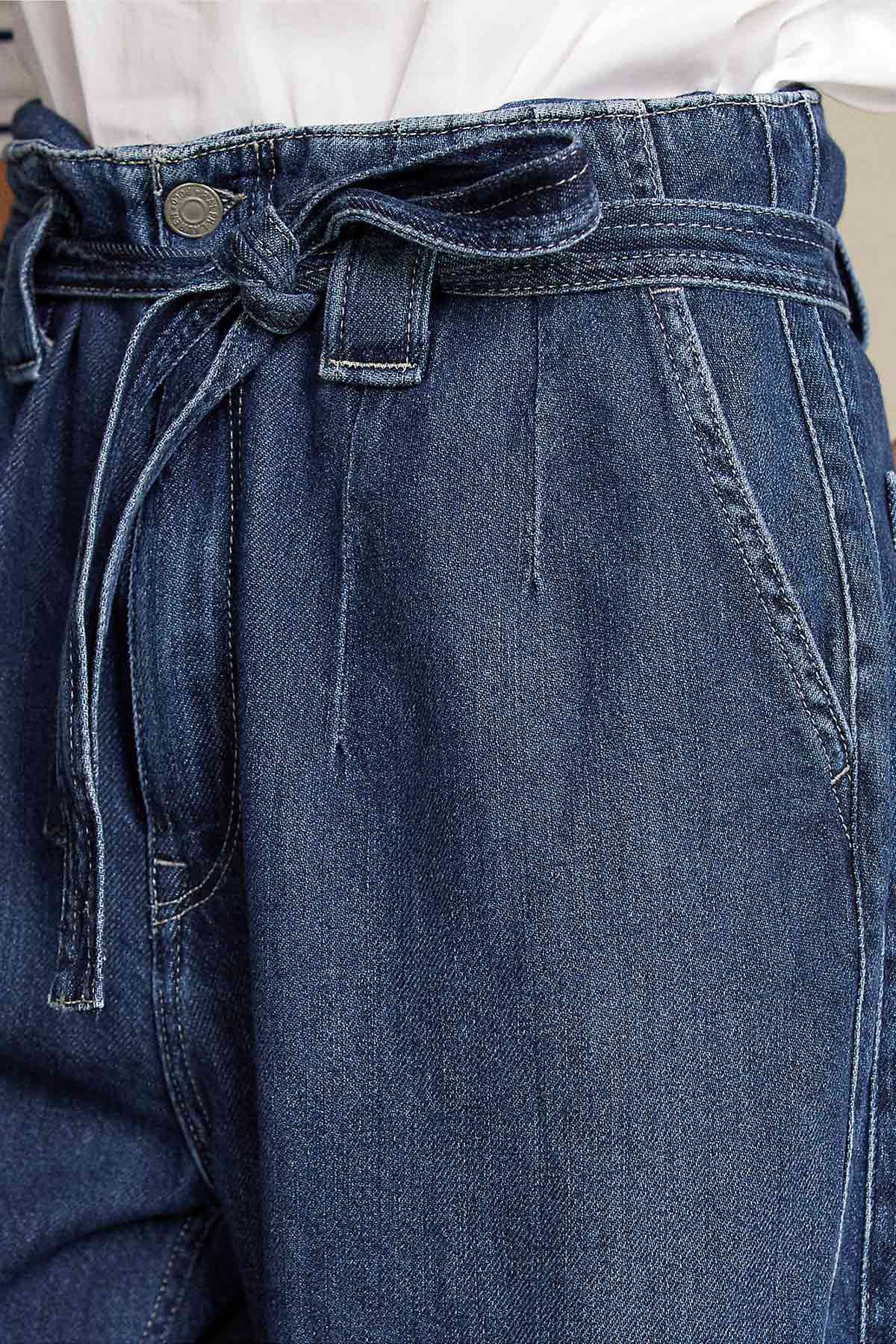 Polo Ralph Lauren Yüksek Bel Kuşaklı Jeans-Libas Trendy Fashion Store