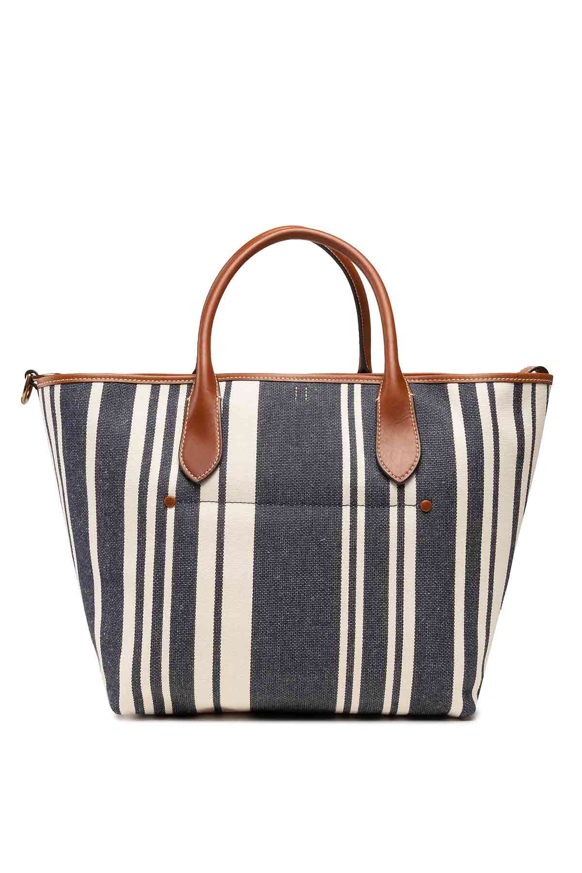 Polo Ralph Lauren Çizgili Çanta-Libas Trendy Fashion Store