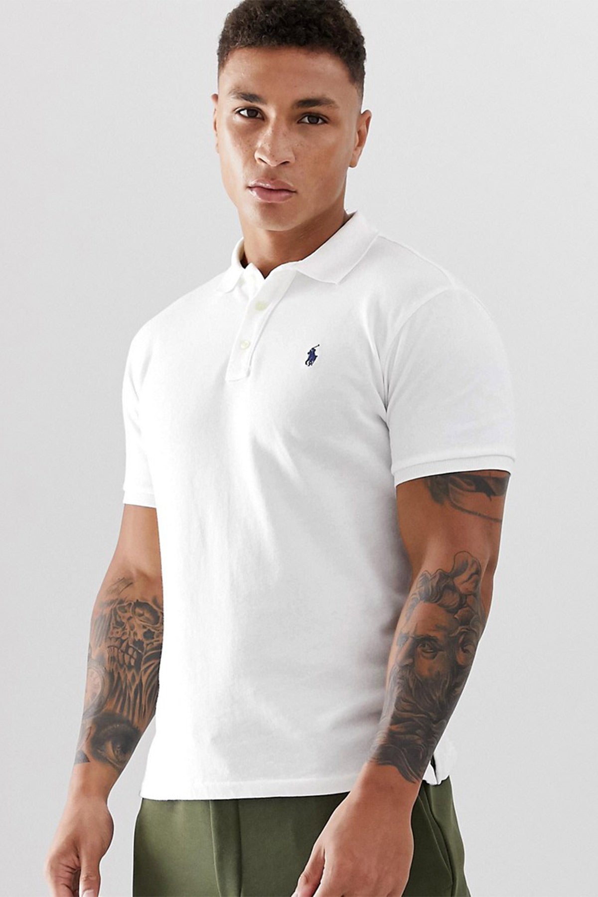 Polo Ralph Lauren Custom Fit Polo Yaka T-shirt-Libas Trendy Fashion Store