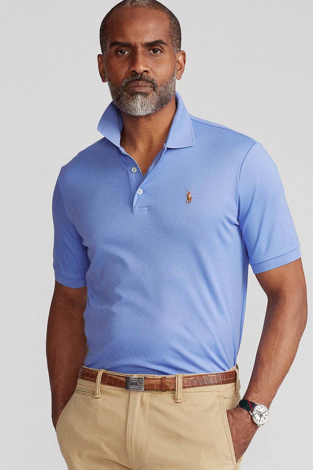 Polo Ralph Lauren Custom Slim Fit Polo Yaka T-shirt-Libas Trendy Fashion Store