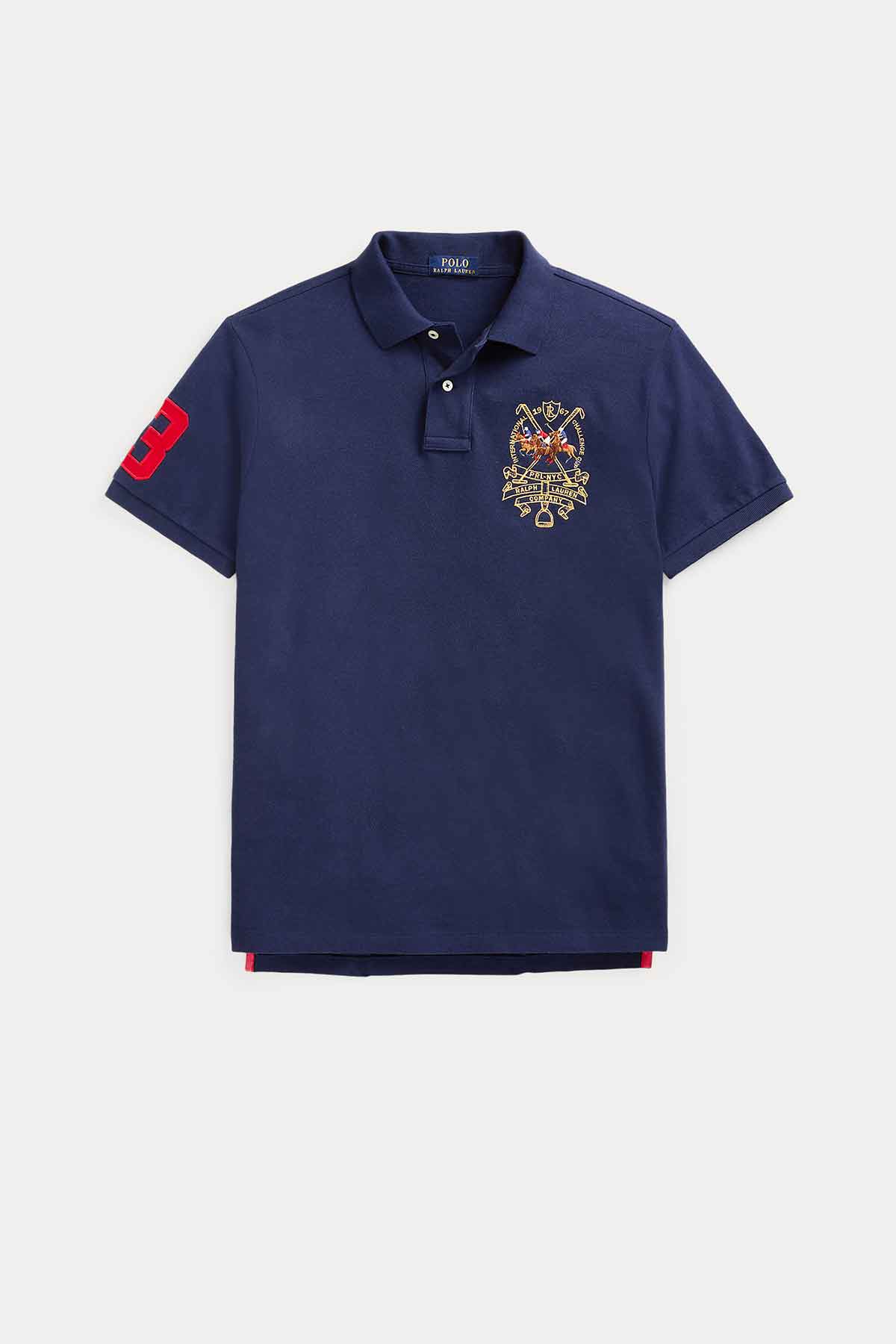 Polo Ralph Lauren Triple Pony Polo Yaka T-shirt-Libas Trendy Fashion Store