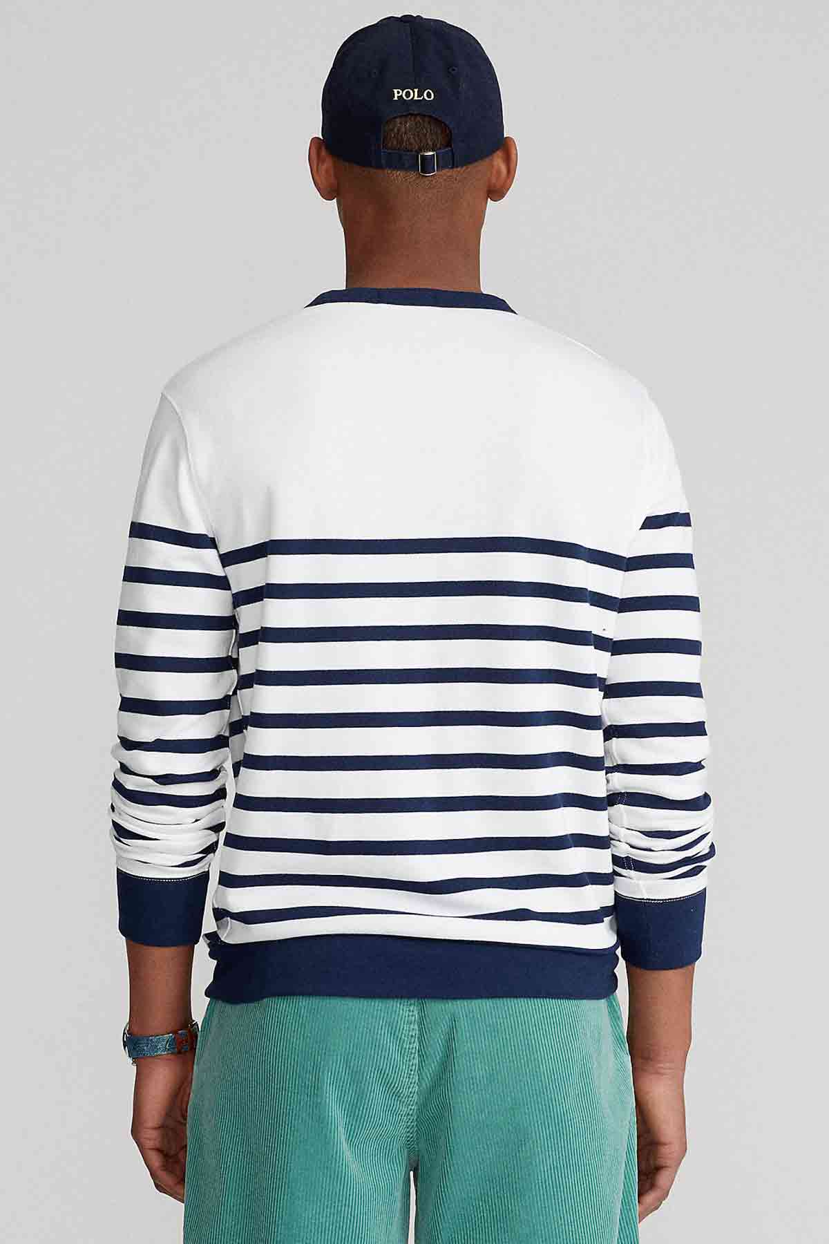 Polo Ralph Lauren Çizglili Sweatshirt-Libas Trendy Fashion Store