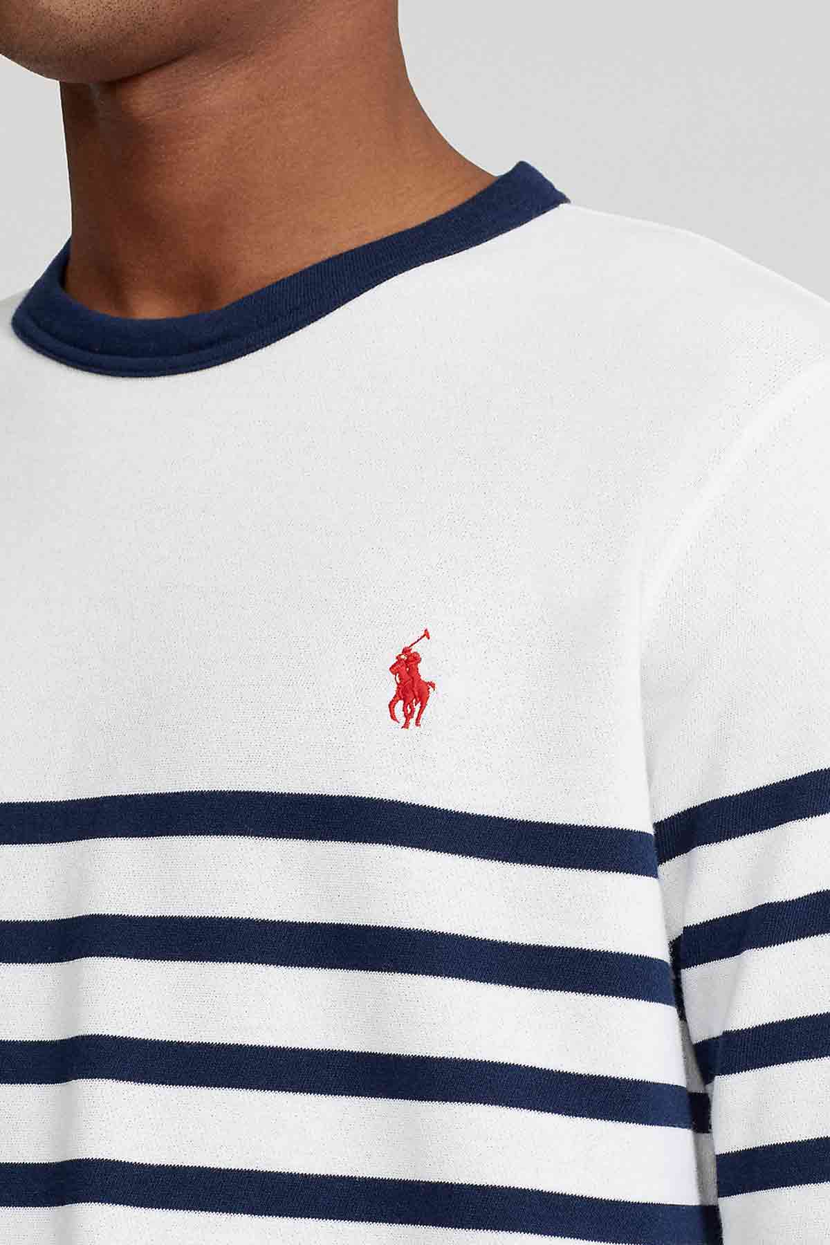 Polo Ralph Lauren Çizglili Sweatshirt-Libas Trendy Fashion Store