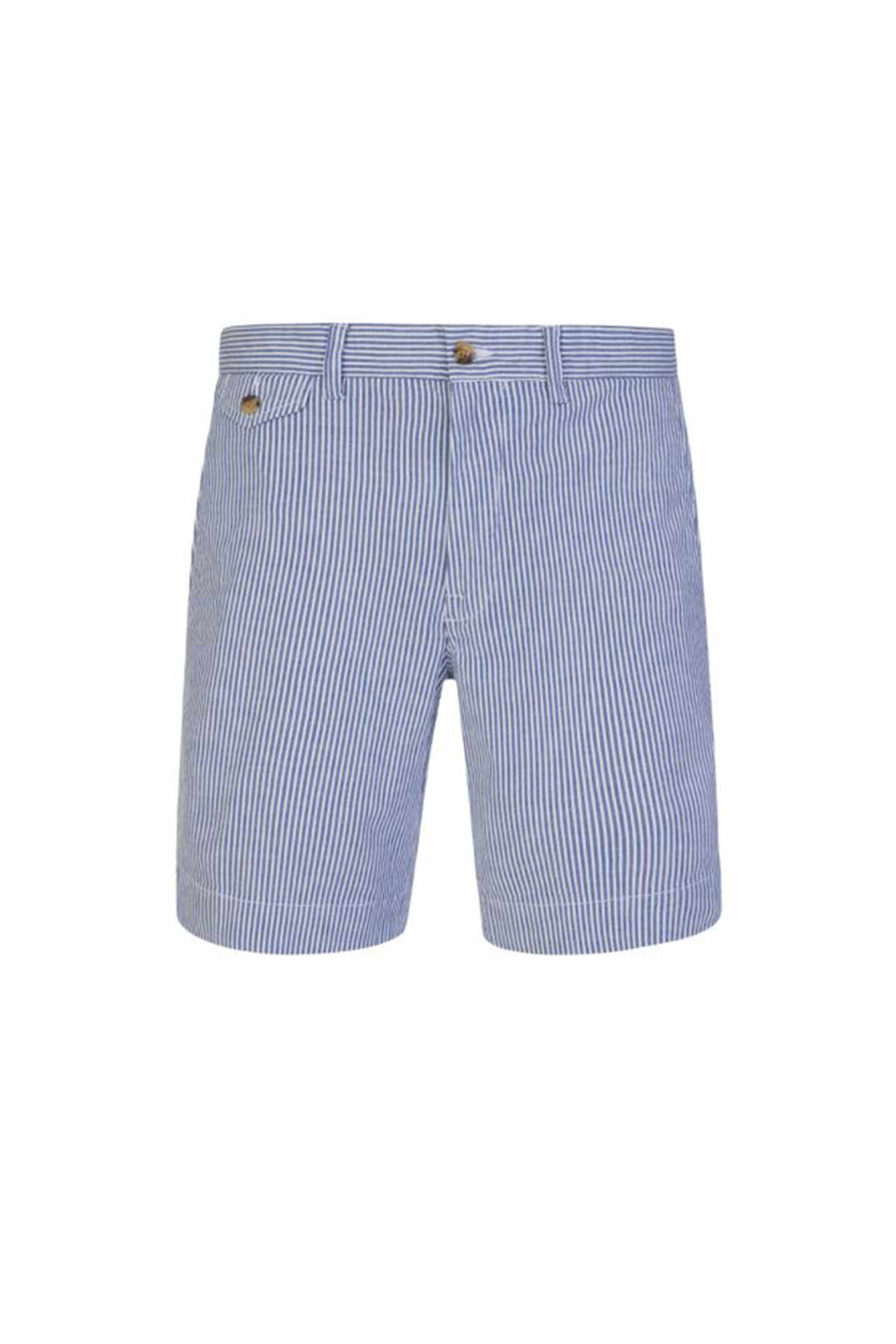 Polo Ralph Lauren Stretch Straight Fit Çizgili Şort-Libas Trendy Fashion Store