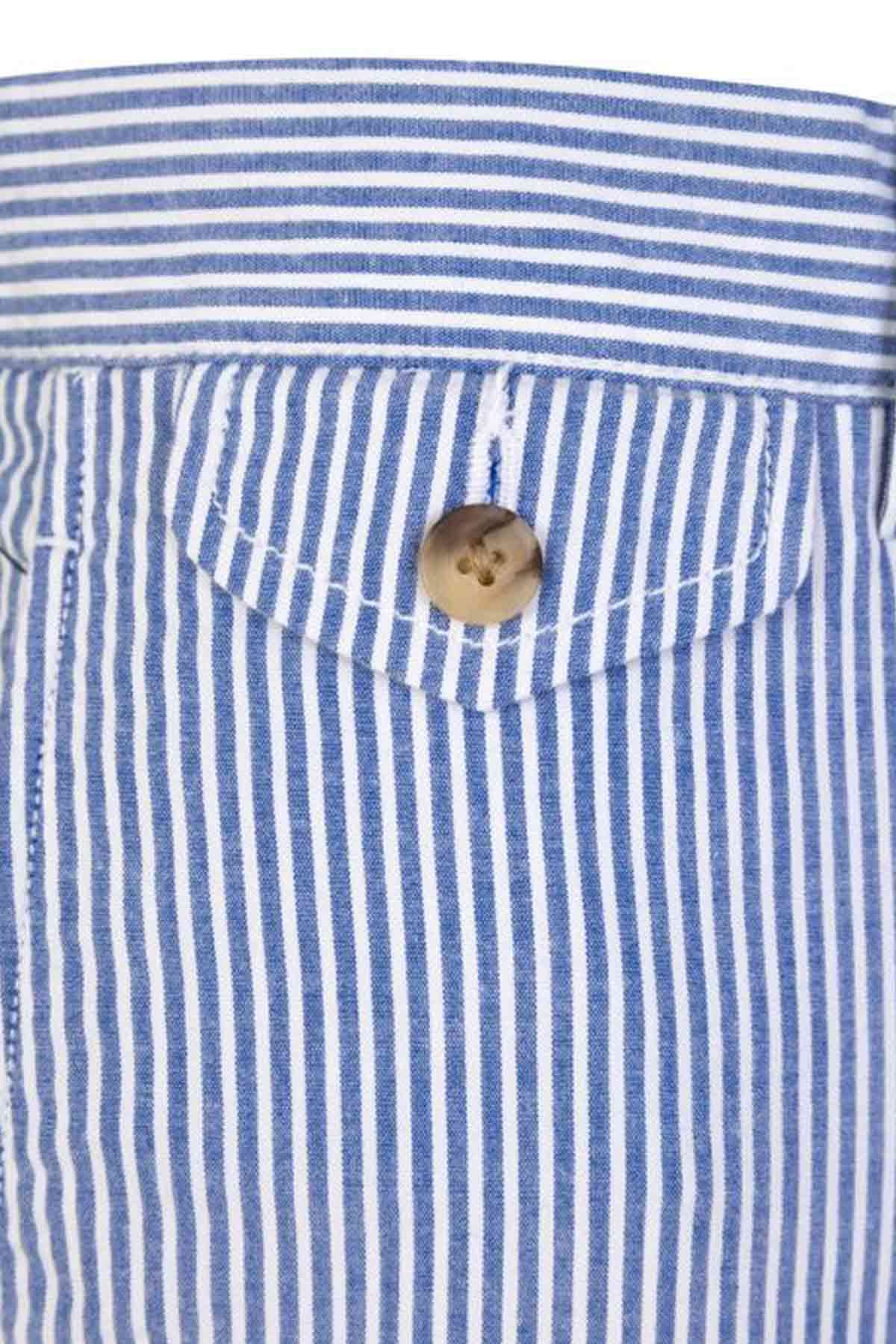 Polo Ralph Lauren Stretch Straight Fit Çizgili Şort-Libas Trendy Fashion Store